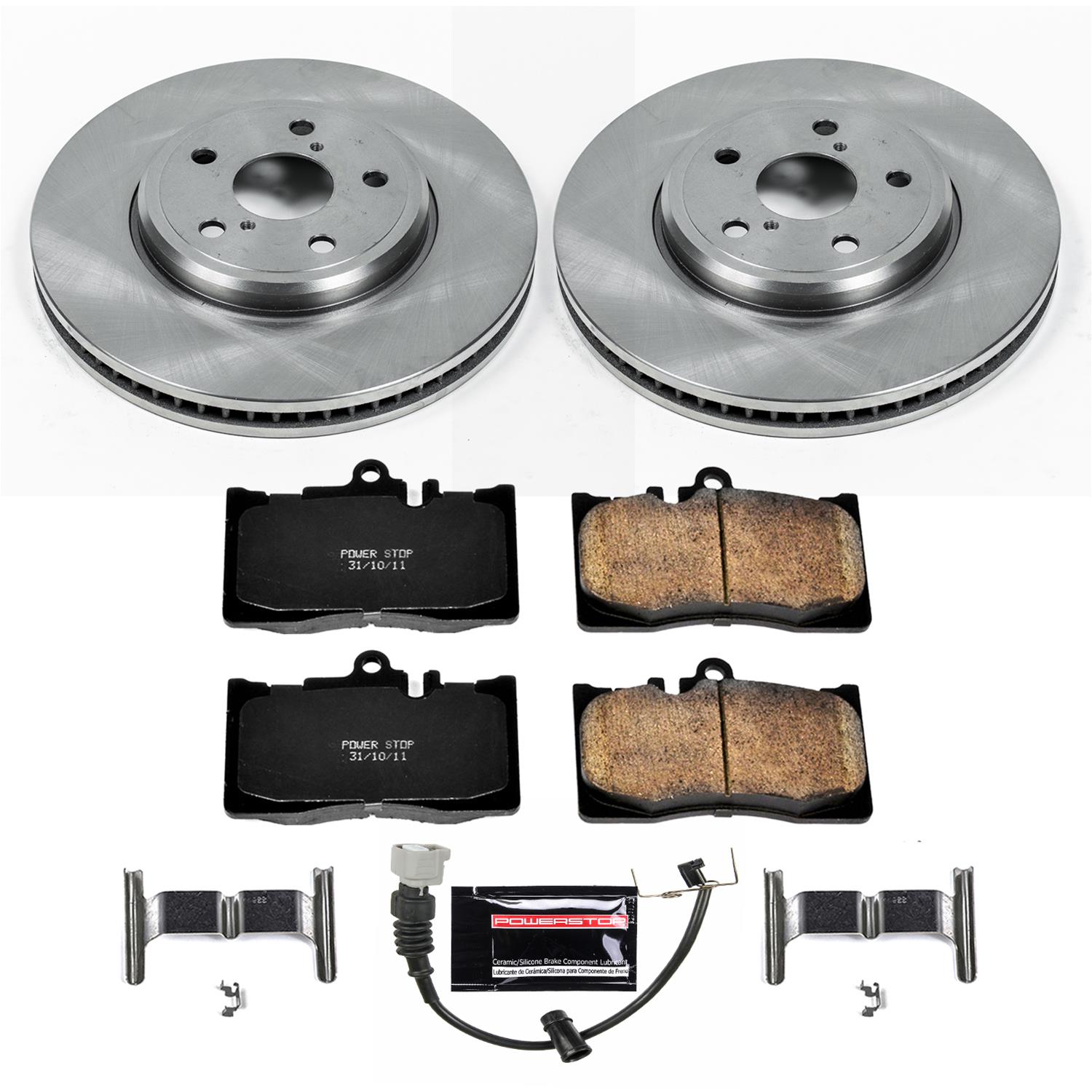 Power Stop 01-06 Lexus LS430 Front & Rear Autospecialty Brake Kit (1x psbKOE2329, 1x psbKOE2327) thumbnail 9