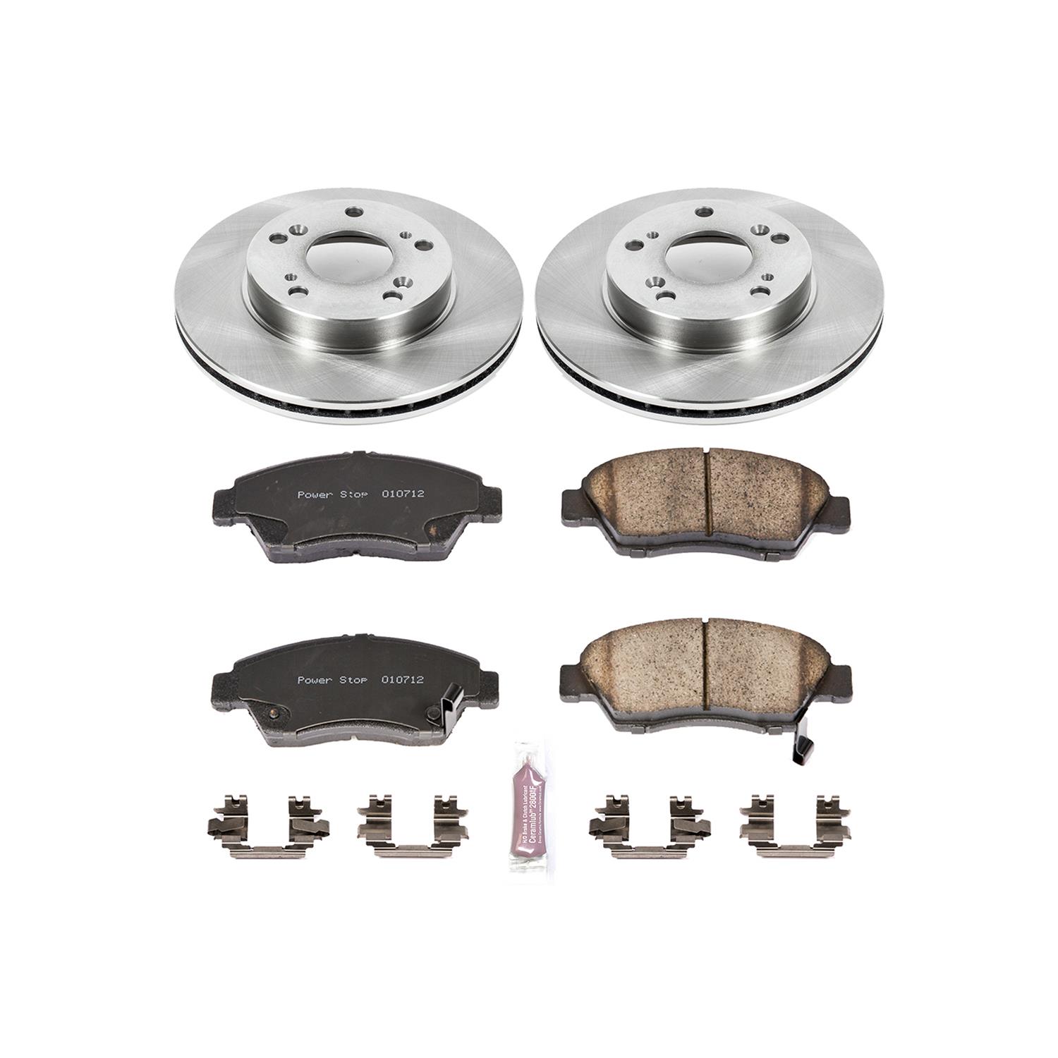 Power Stop 02-06 Acura RSX Front & Rear Autospecialty Brake Kit (1x psbKOE2270, 1x psbKOE2386) thumbnail 4