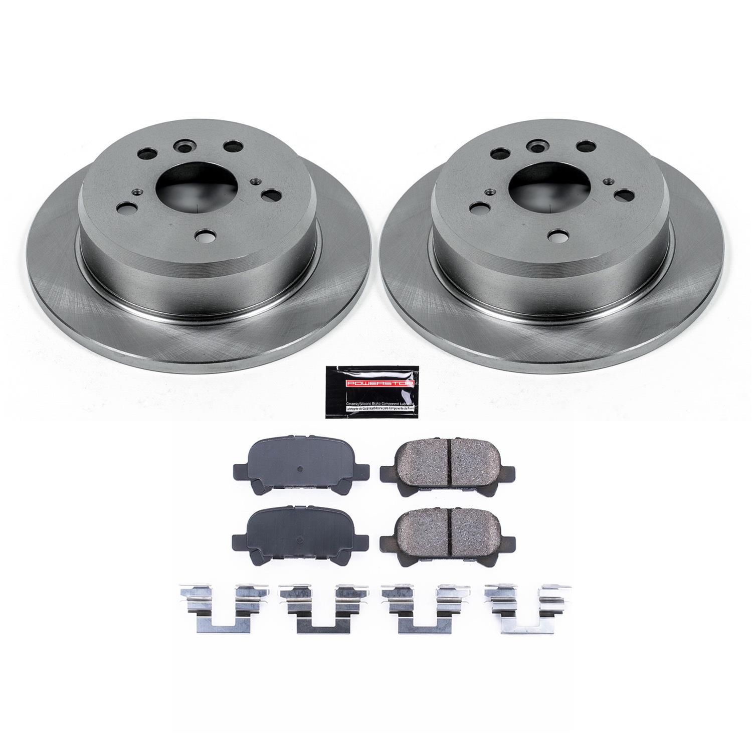Power Stop 2002 Toyota Camry Front & Rear Autospecialty Brake Kit (1x psbKOE2417, 1x psbKOE2414) thumbnail 3