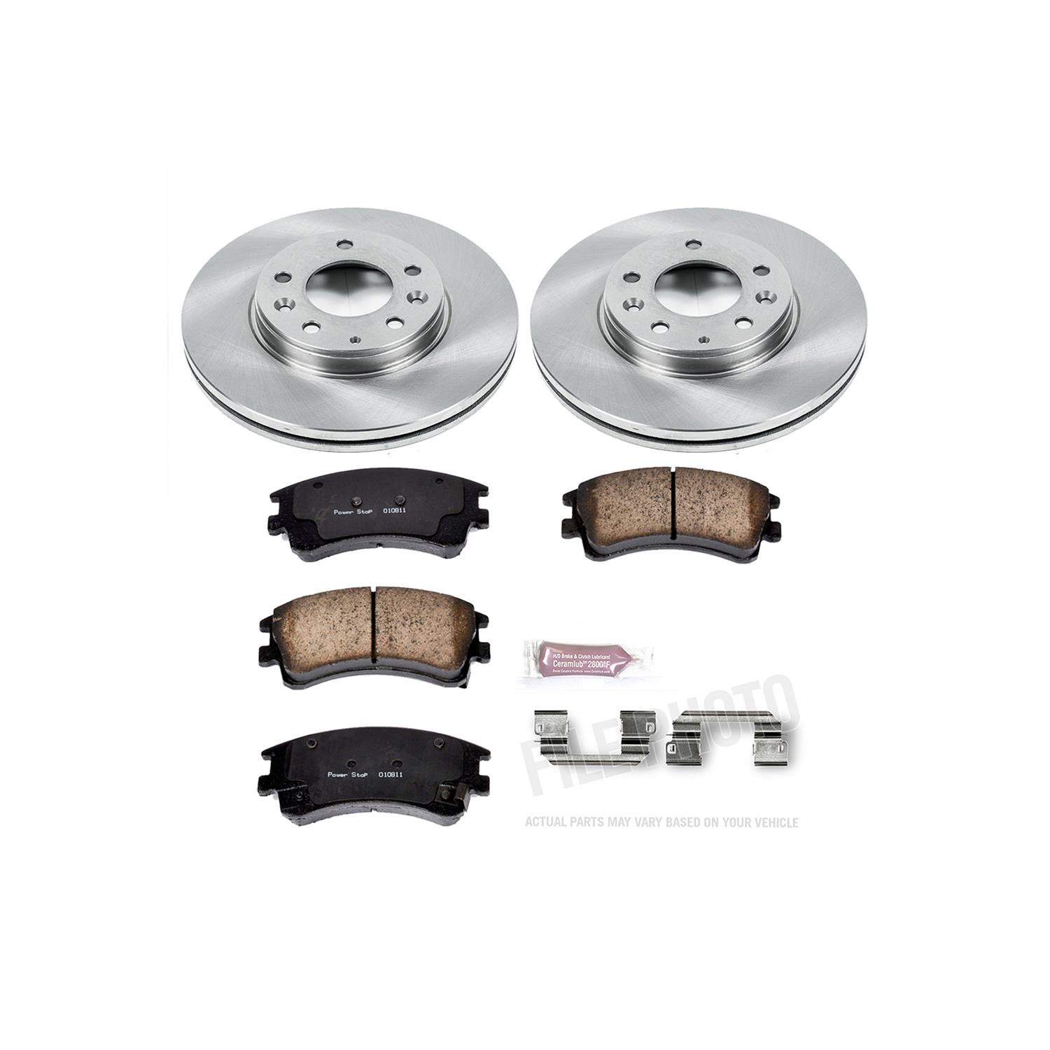 Power Stop 03-05 Mazda 6 Front & Rear Autospecialty Brake Kit (1x psbKOE2448, 1x psbKOE2452) thumbnail 4