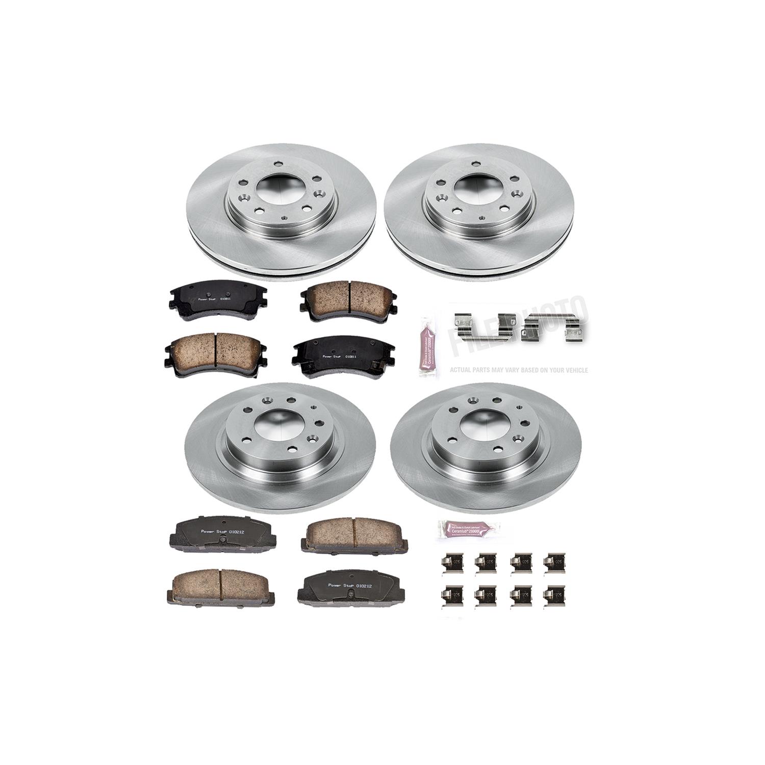 Power Stop 03-05 Mazda 6 Front & Rear Autospecialty Brake Kit (1x psbKOE2448, 1x psbKOE2452) thumbnail 3