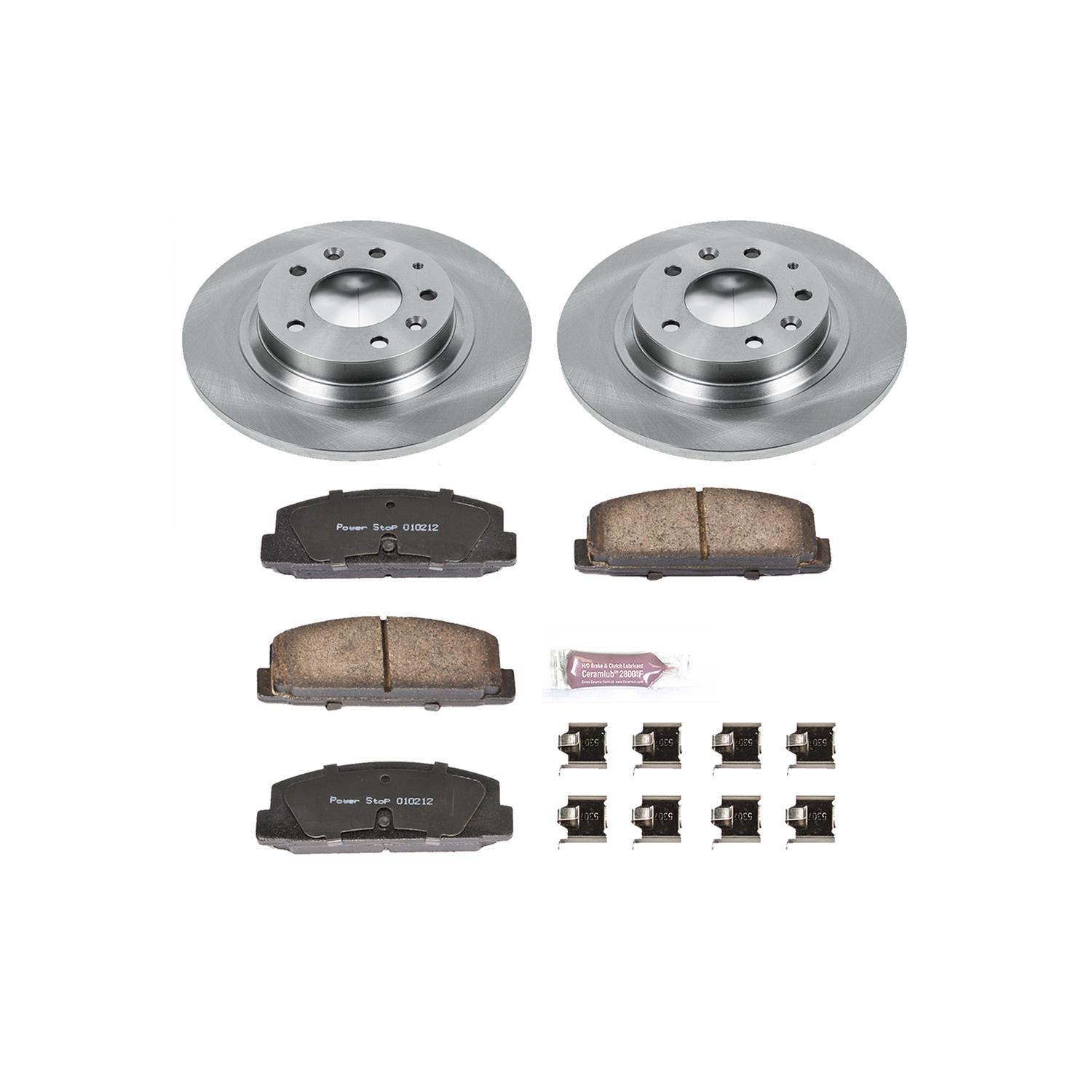 Power Stop 03-05 Mazda 6 Front & Rear Autospecialty Brake Kit (1x psbKOE2448, 1x psbKOE2452) thumbnail 5