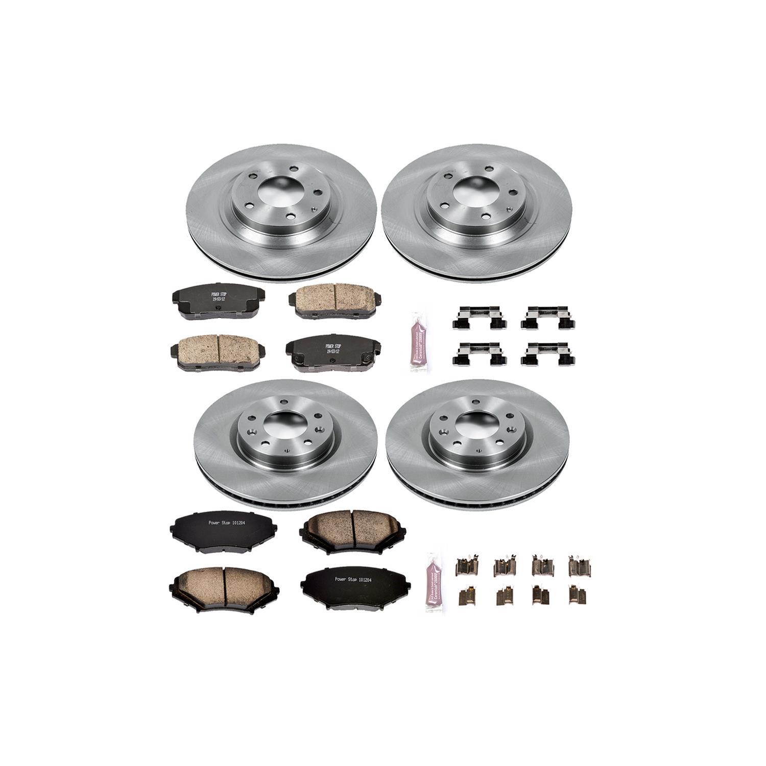 Power Stop 04-08 Mazda RX-8 Front & Rear Autospecialty Brake Kit (1x psbKOE2964, 1x psbKOE3146) thumbnail 4