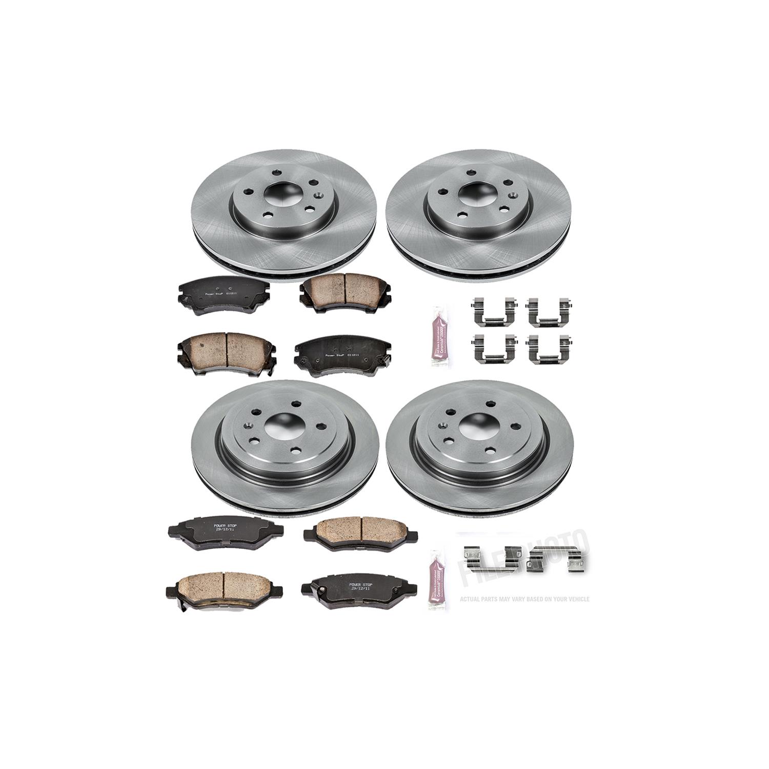 Power Stop 10-15 Chevrolet Camaro Front & Rear Autospecialty Brake Kit (1x psbKOE3072, 1x psbKOE3031) thumbnail 3