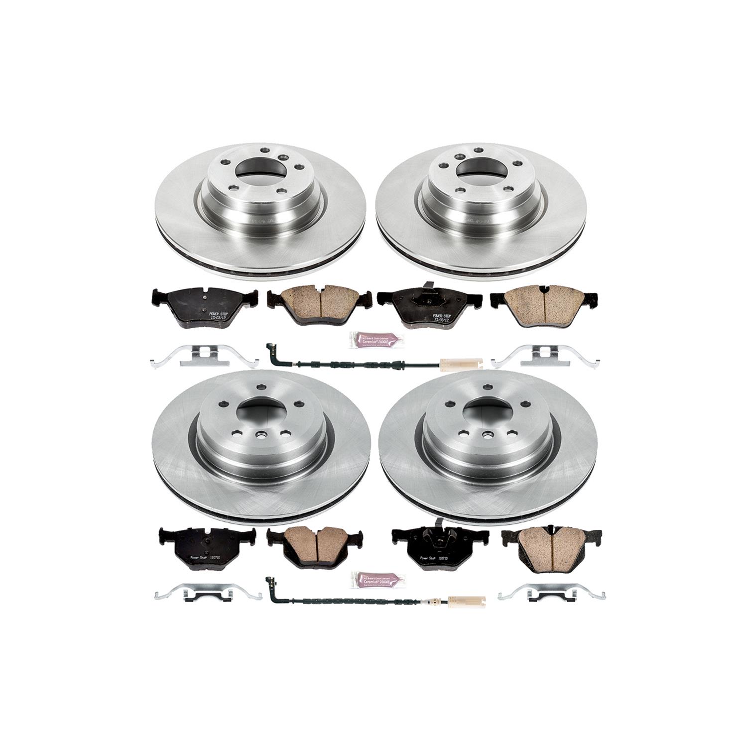Power Stop 2006 BMW 330i Front & Rear Autospecialty Brake Kit (1x psbKOE045, 1x psbKOE3077) thumbnail 4