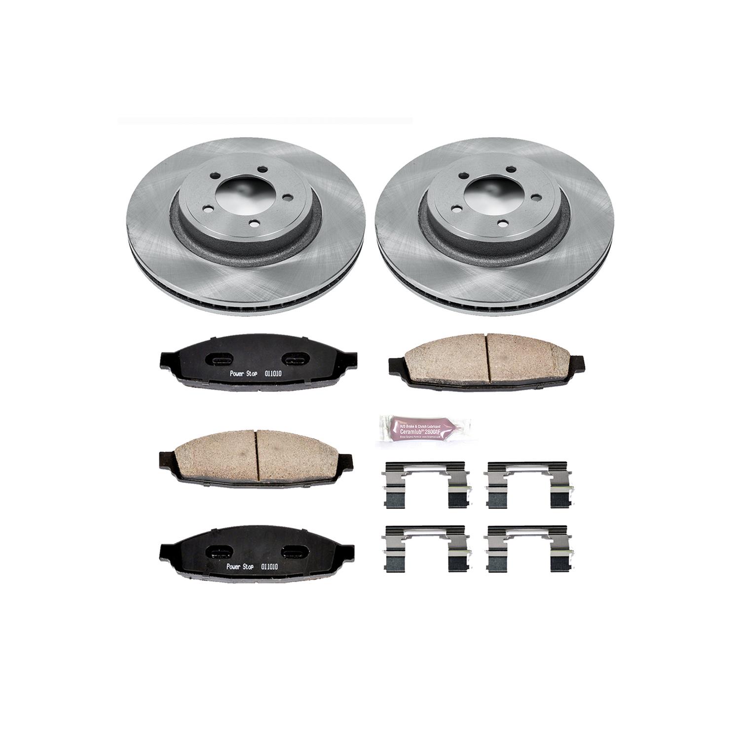 Power Stop 03-05 Lincoln Aviator Front & Rear Autospecialty Brake Kit (1x psbKOE3024, 1x psbKOE3025) thumbnail 3