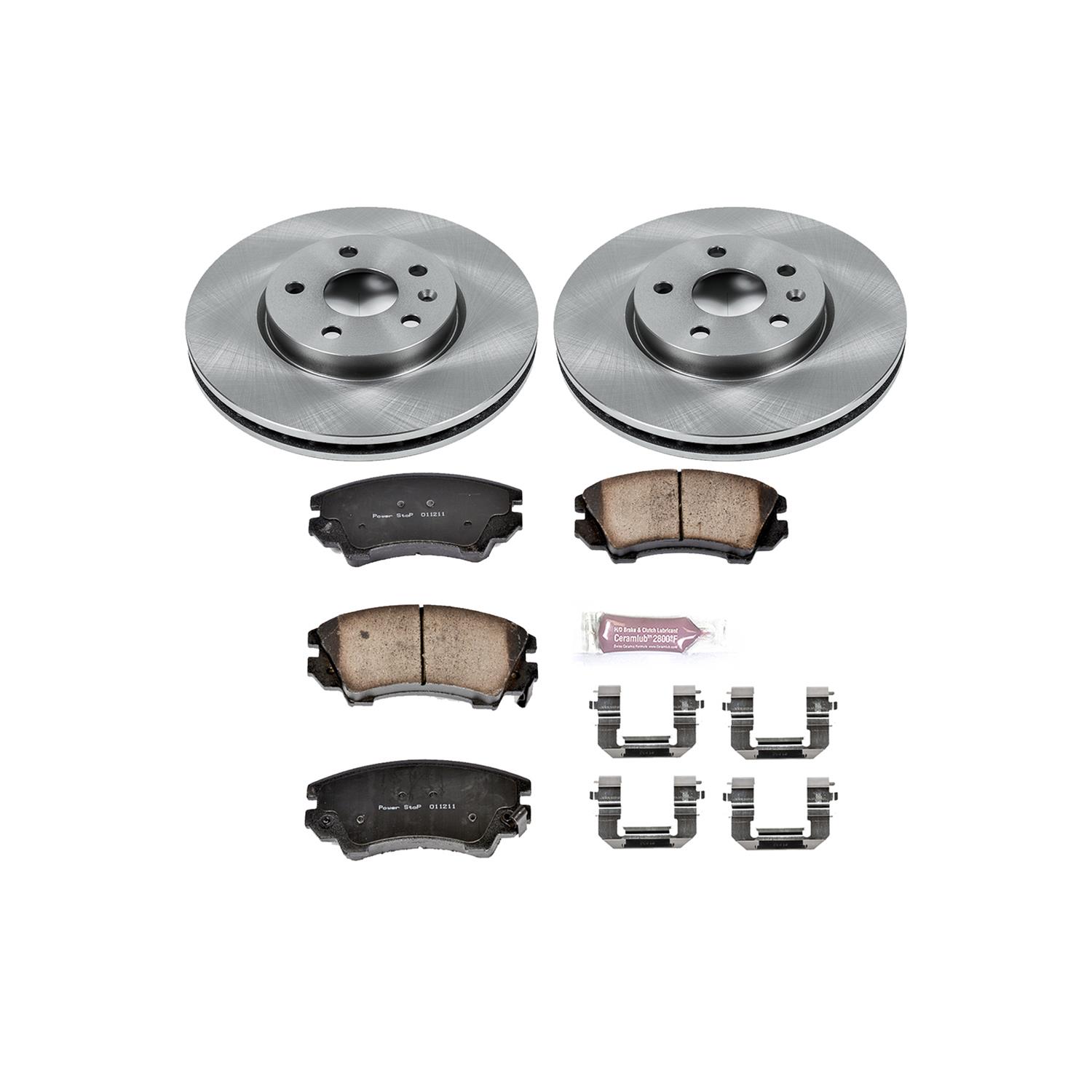 Power Stop 10-15 Chevrolet Camaro Front & Rear Autospecialty Brake Kit (1x psbKOE3072, 1x psbKOE3031) thumbnail 4