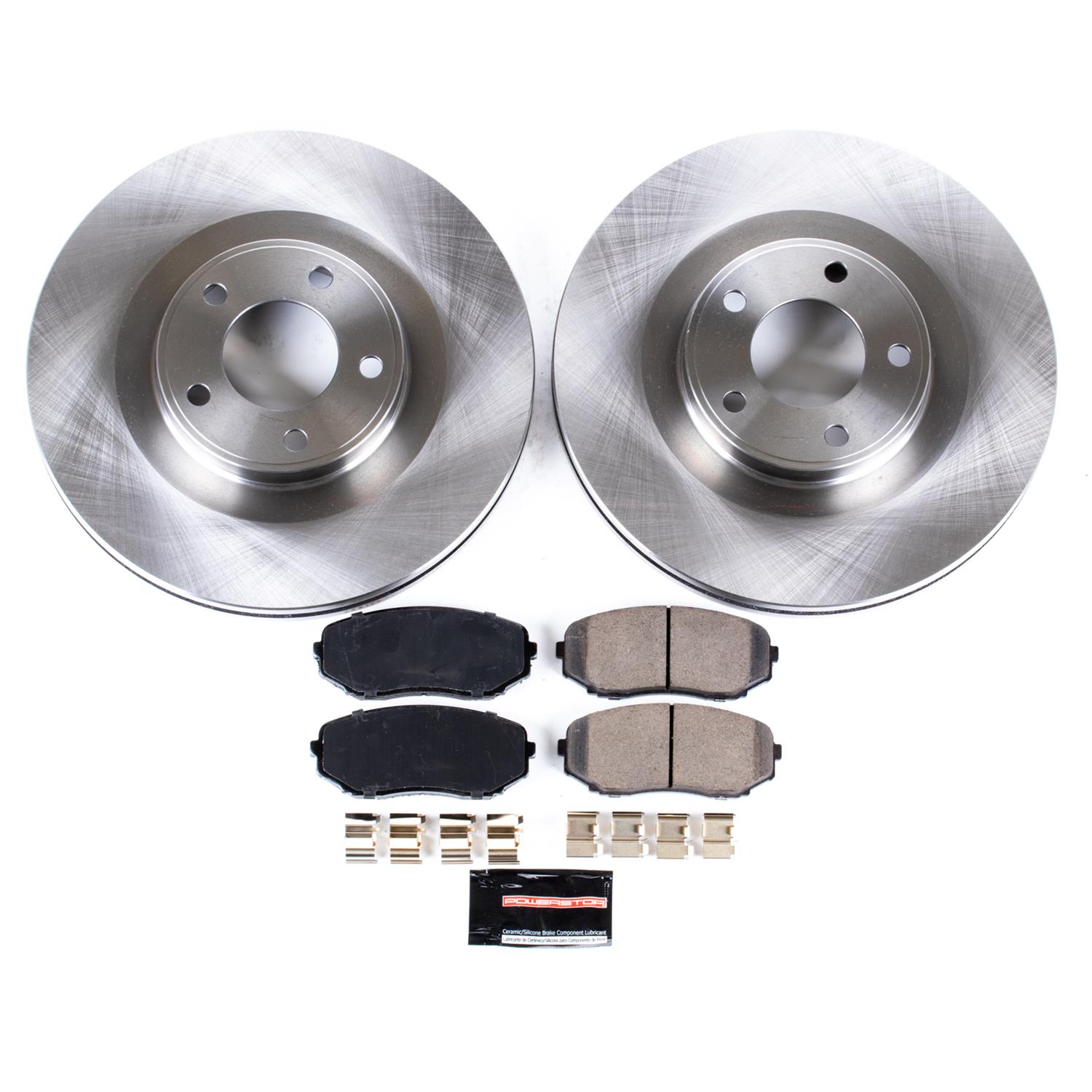 Power Stop 13-14 Ford Edge Front & Rear Autospecialty Brake Kit (1x psbKOE3057, 1x psbKOE8846) thumbnail 3