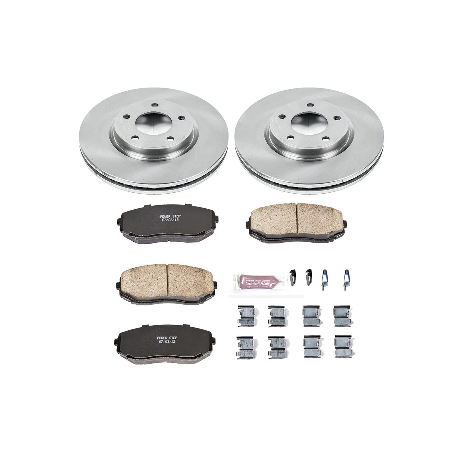 Power Stop 07-09 Ford Edge Front & Rear Autospecialty Brake Kit (1x psbKOE3060, 1x psbKOE3071) thumbnail 5