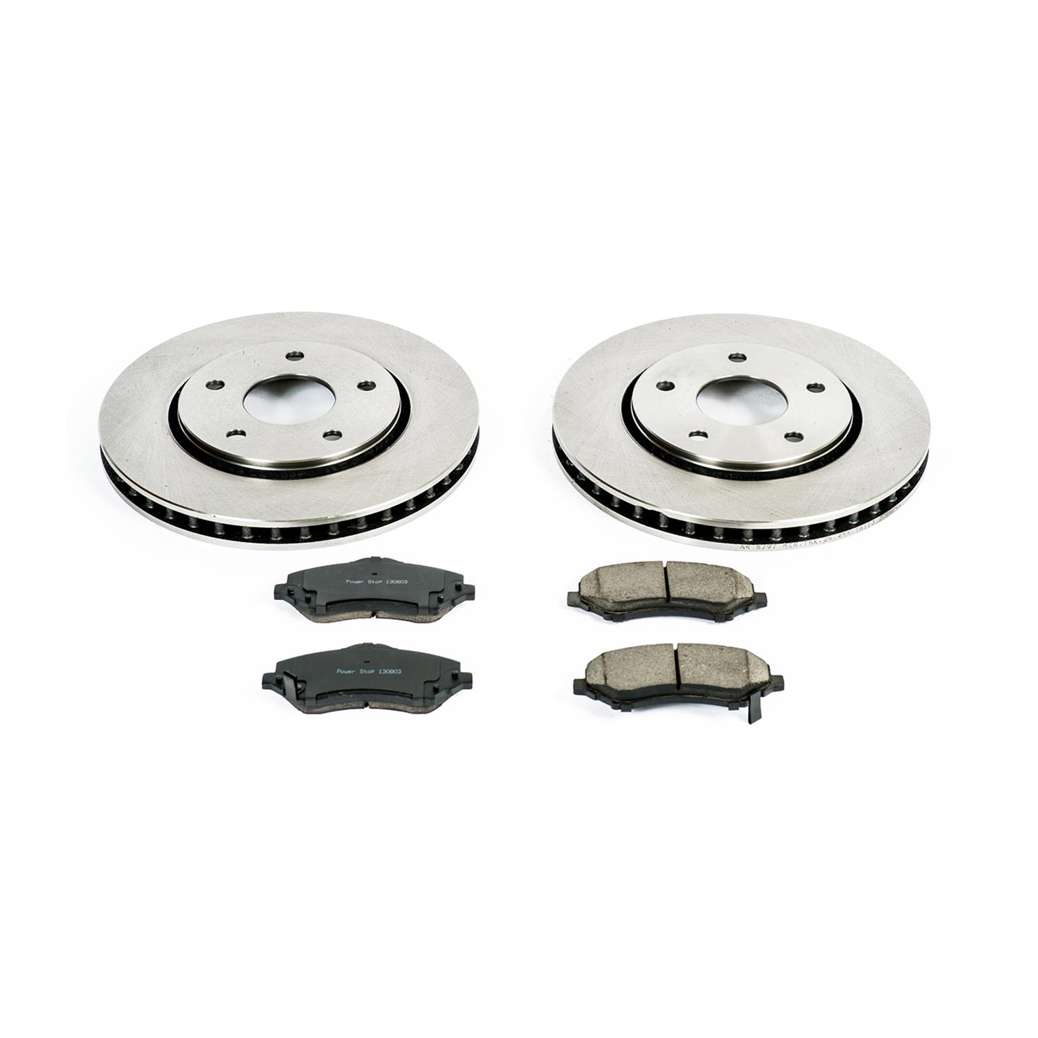 Autospecialty KOE4015 1-Click OE Replacement Brake Kit