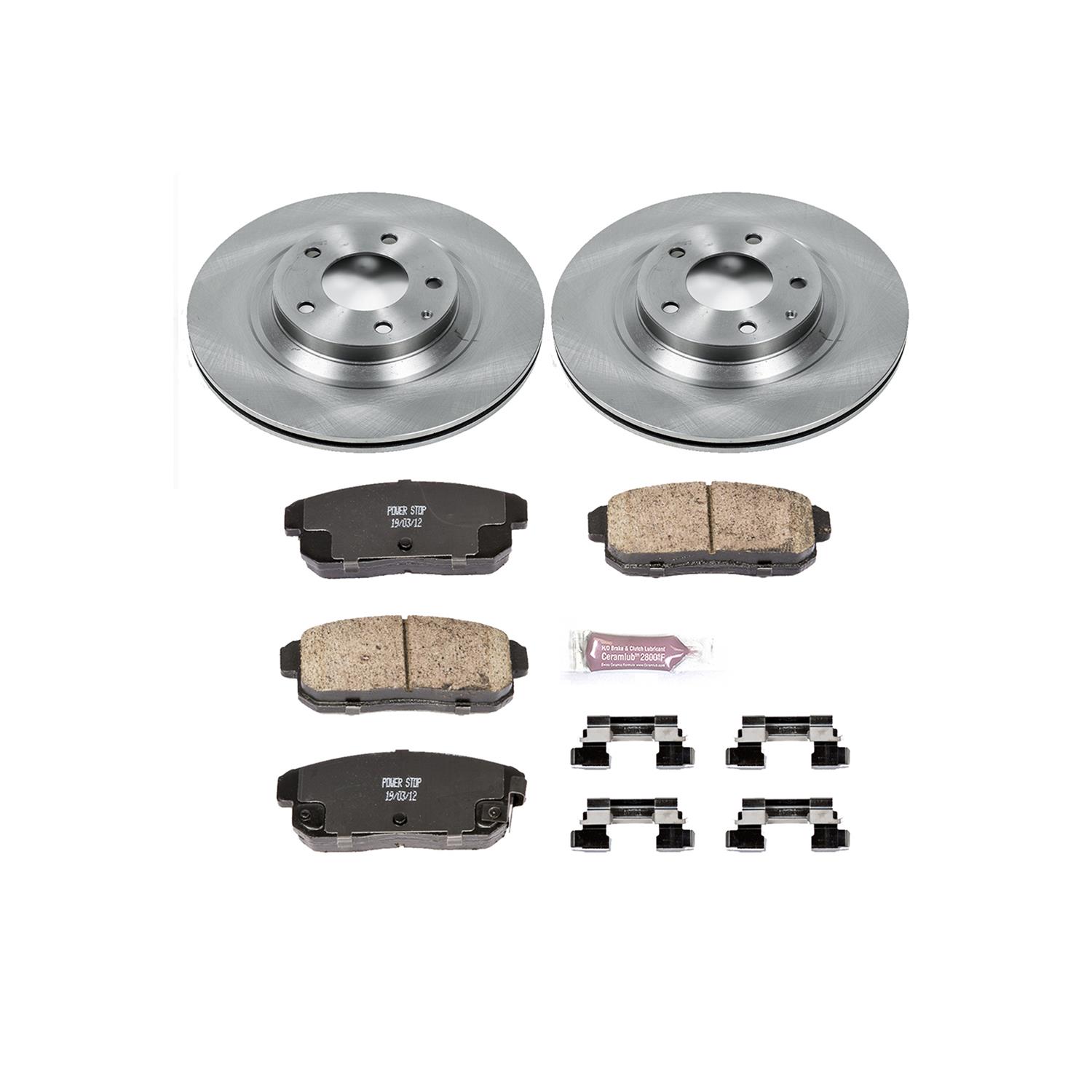 Power Stop 04-08 Mazda RX-8 Front & Rear Autospecialty Brake Kit (1x psbKOE2964, 1x psbKOE3146) thumbnail 3