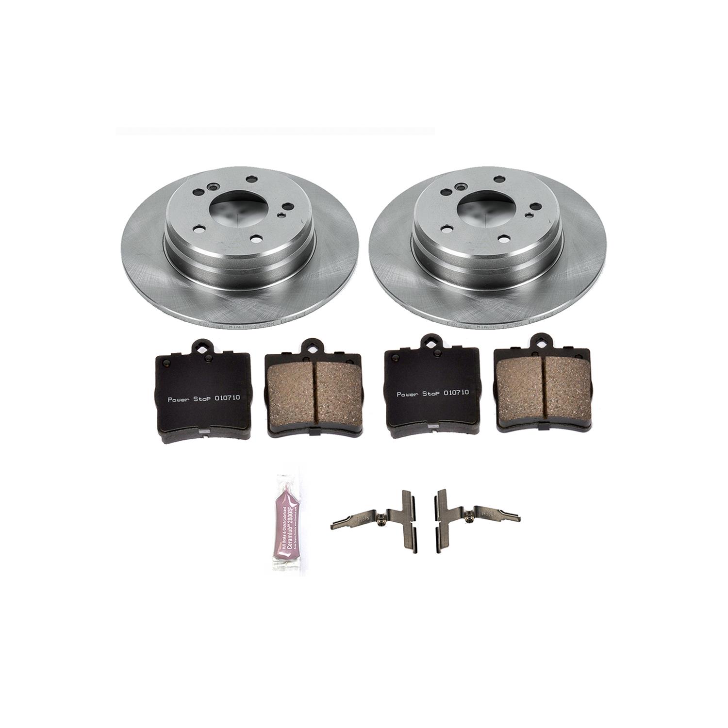 Power Stop 01-04 Mercedes-Benz SLK320 Front & Rear Autospecialty Brake Kit (1x psbKOE368, 1x psbKOE2926) thumbnail 5