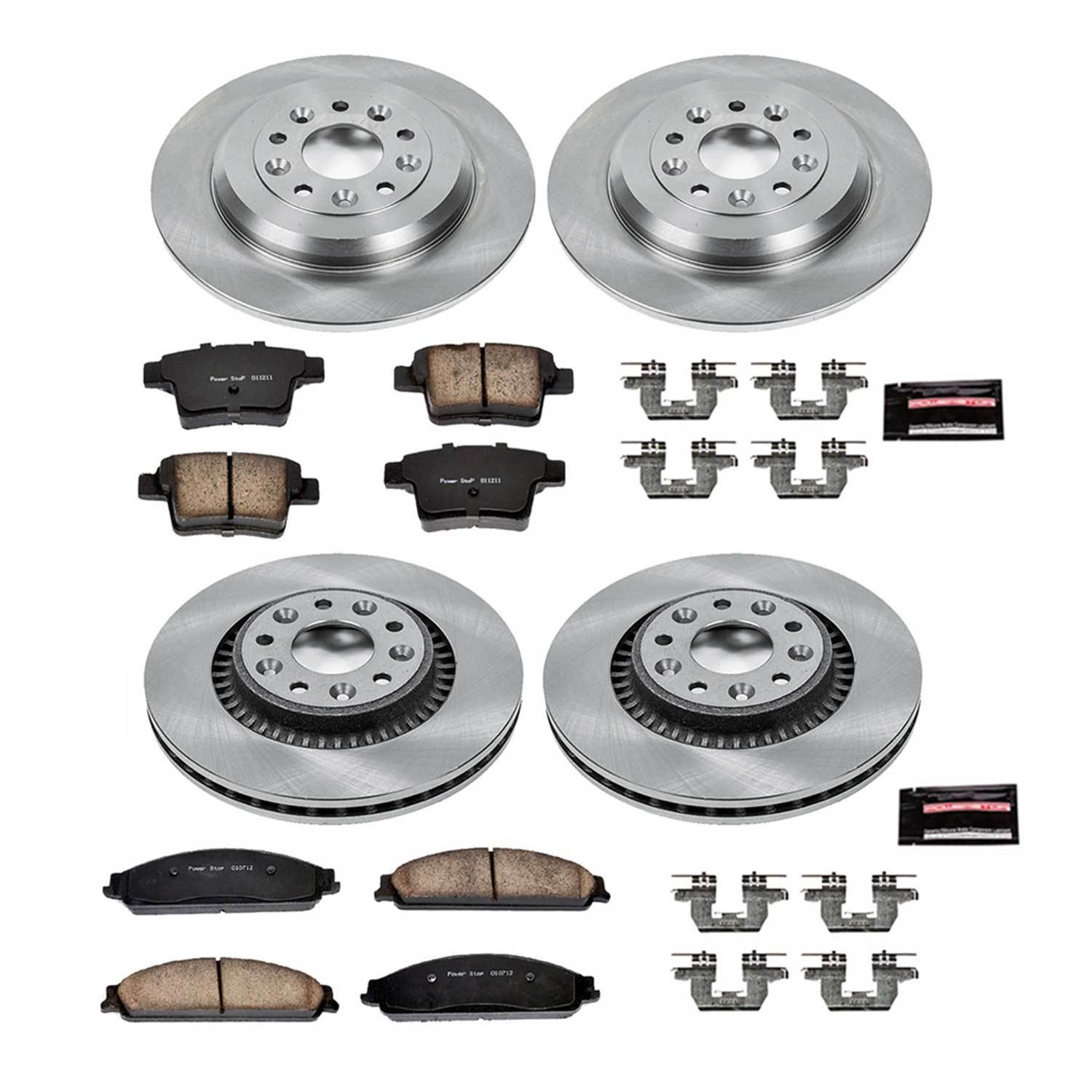 Power Stop 05-07 Ford Five Hundred Front & Rear Autospecialty Brake Kit (1x psbKOE4599, 1x psbKOE4600) thumbnail 9