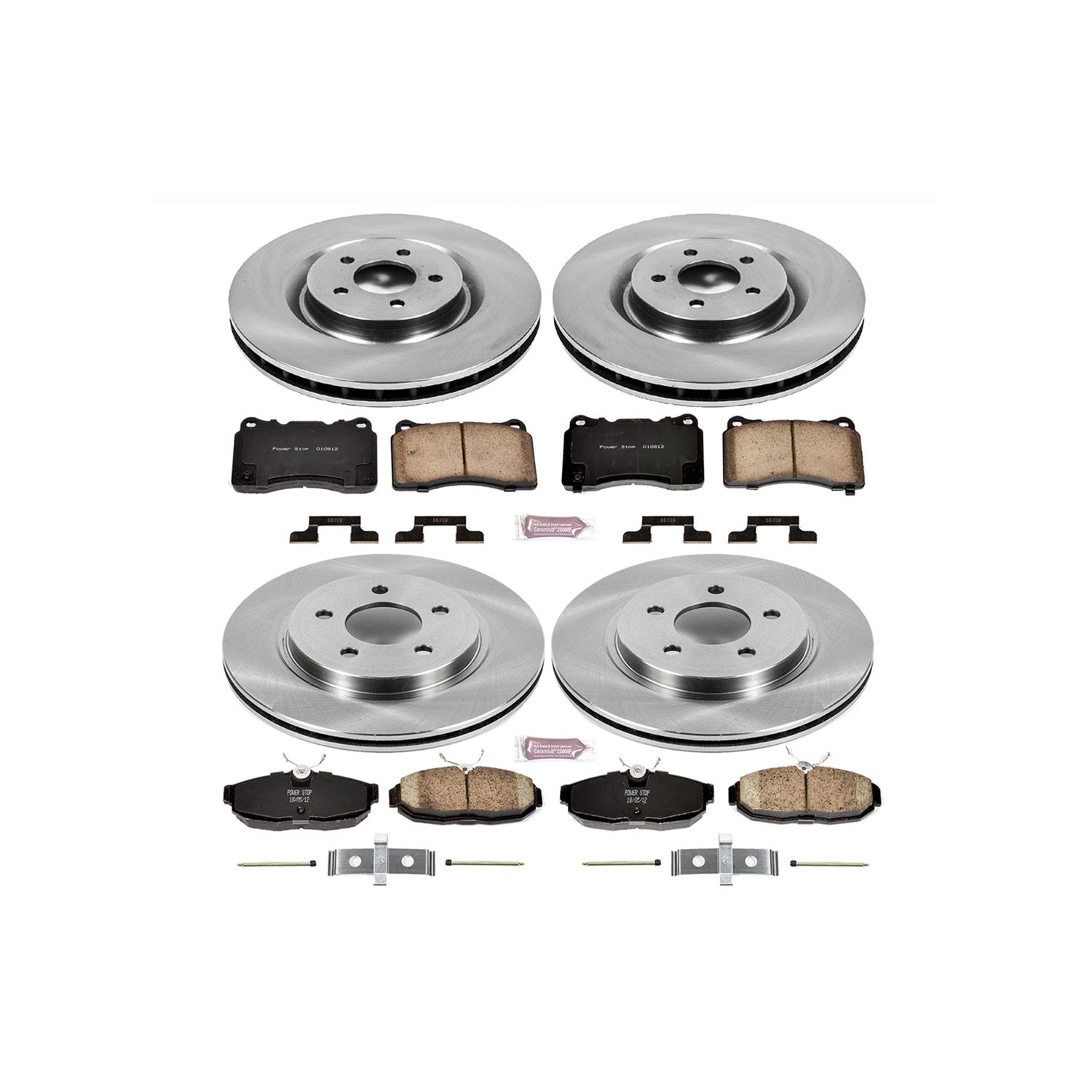 Power Stop 07-11 Ford Mustang Front & Rear Autospecialty Brake Kit (1x psbKOE1384, 1x psbKOE4547) thumbnail 3