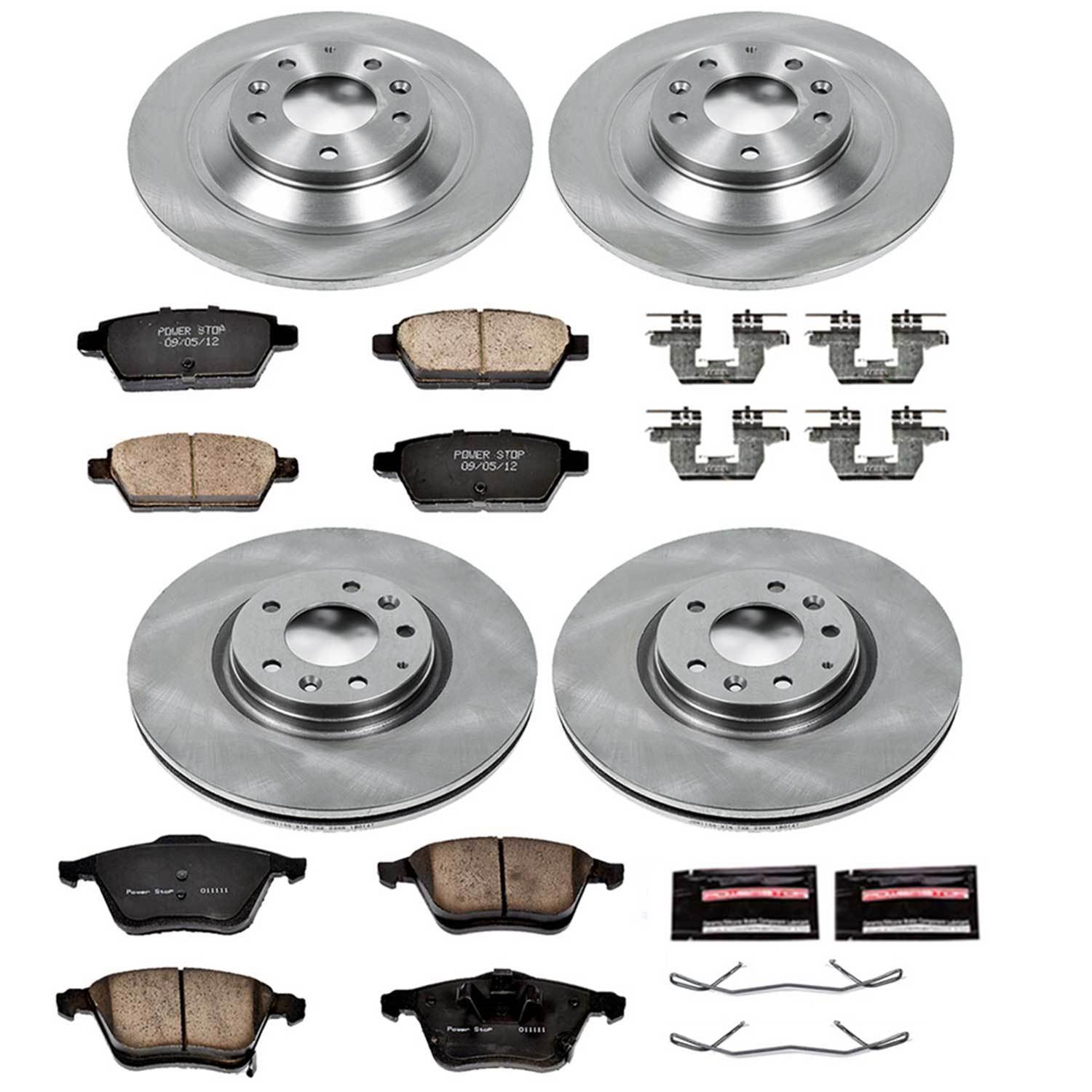 Power Stop 06-07 Mazda 6 Front & Rear Autospecialty Brake Kit (1x psbKOE4660, 1x psbKOE4655) thumbnail 3