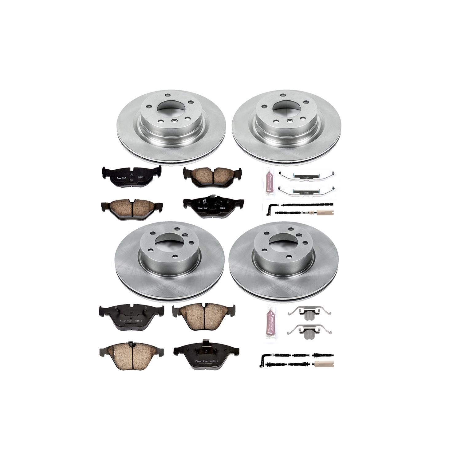 Power Stop 08-10 BMW 328i Front & Rear Autospecialty Brake Kit (1x psbKOE4677, 1x psbKOE044) thumbnail 5