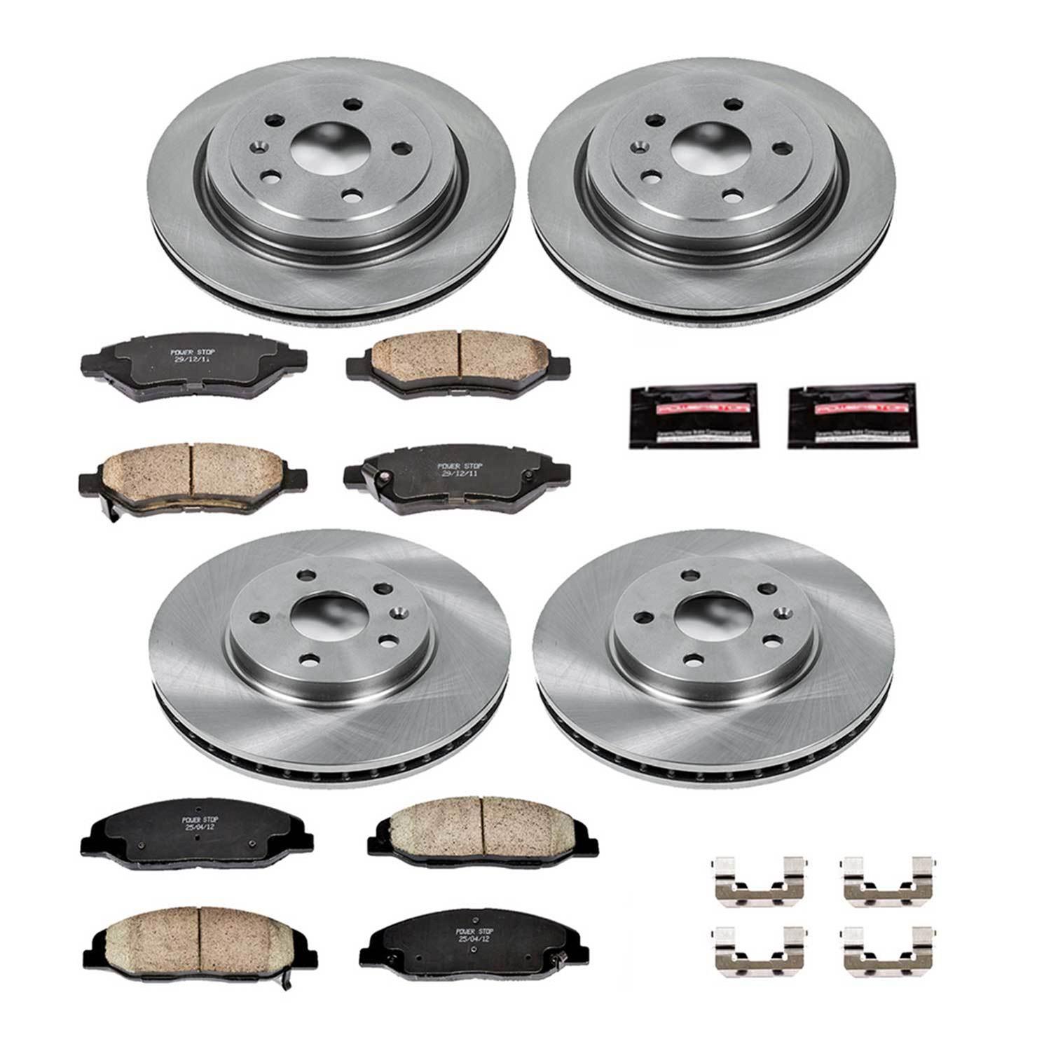 Power Stop 08-14 Cadillac CTS Front & Rear Autospecialty Brake Kit (1x psbKOE4720, 1x psbKOE4723) thumbnail 2
