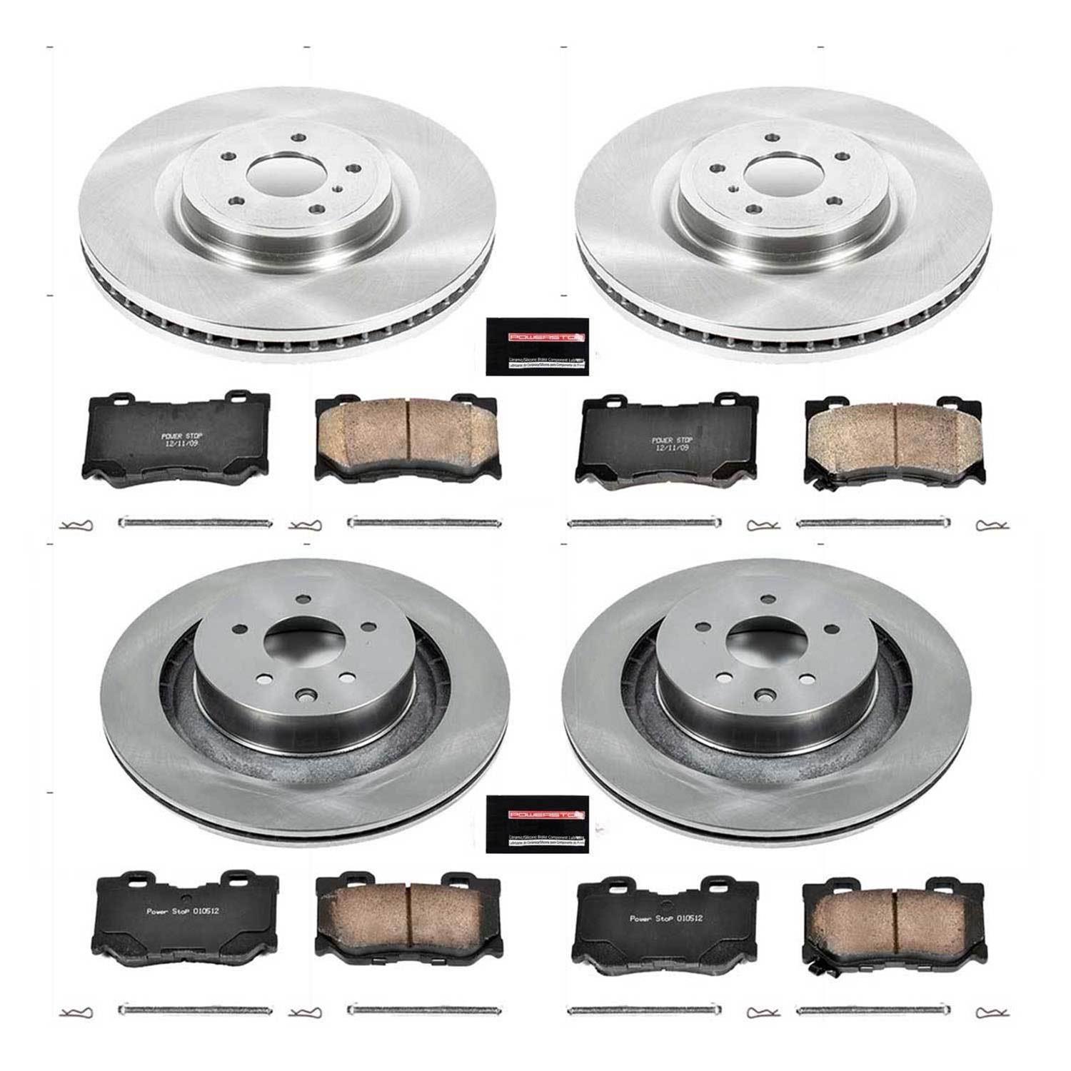 Power Stop 08-13 Infiniti G37 Front & Rear Autospecialty Brake Kit (1x psbKOE4732, 1x psbKOE2915) thumbnail 8