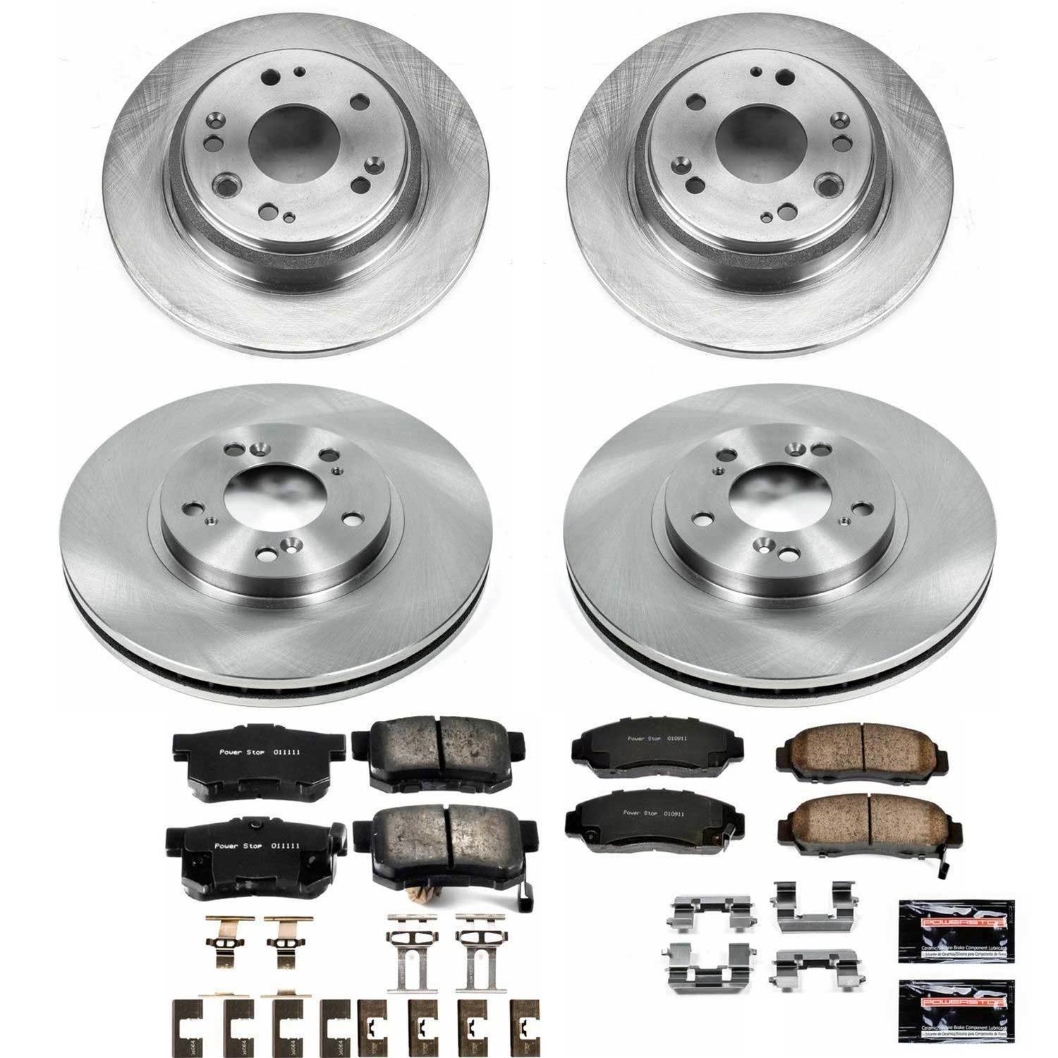 Power Stop 02-04 Acura RL Front & Rear Autospecialty Brake Kit (1x psbKOE2309, 1x psbKOE4989) thumbnail 6