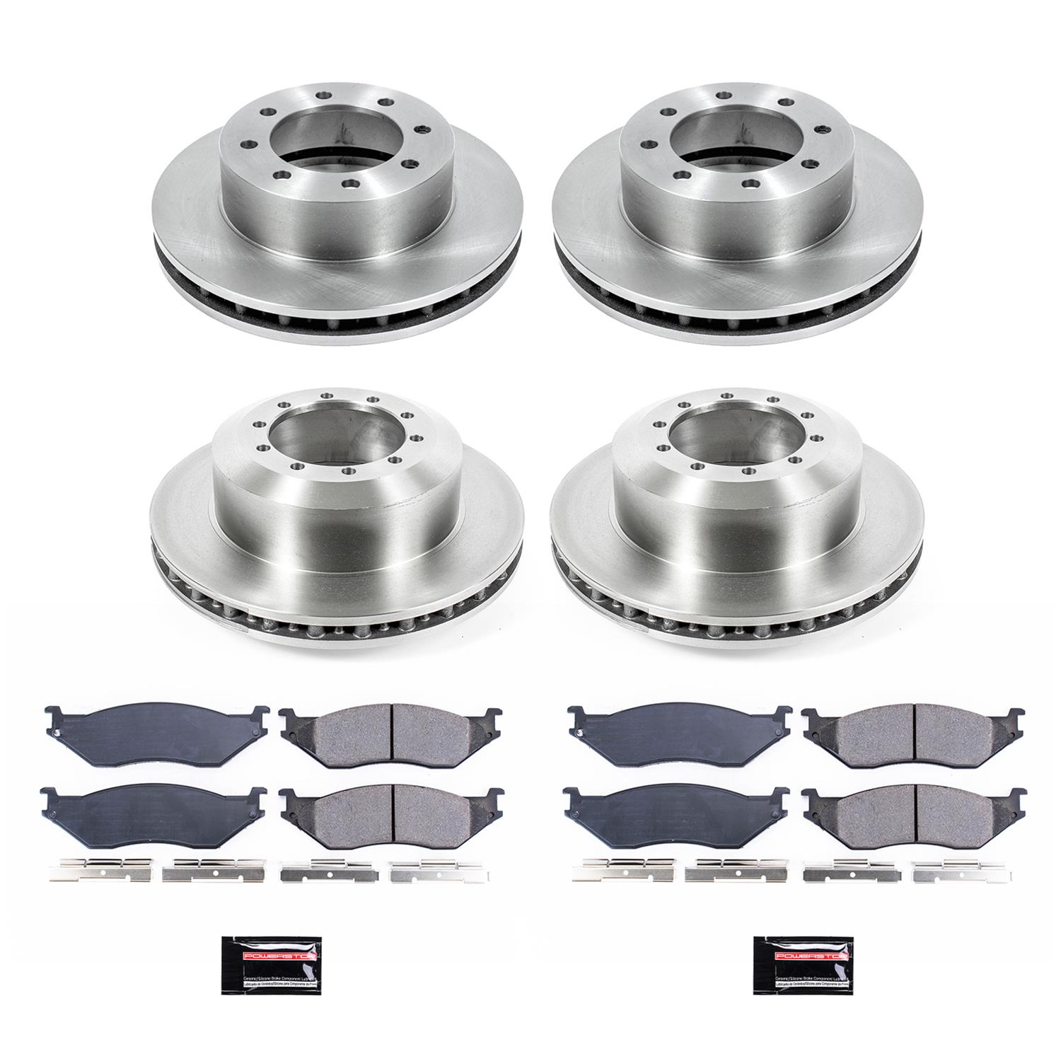 Power Stop 99-04 Ford F-550 Super Duty Front & Rear Autospecialty Brake Kit (2x psbAR8581, 2x psbAR8569, 2x psb17-777) thumbnail 3