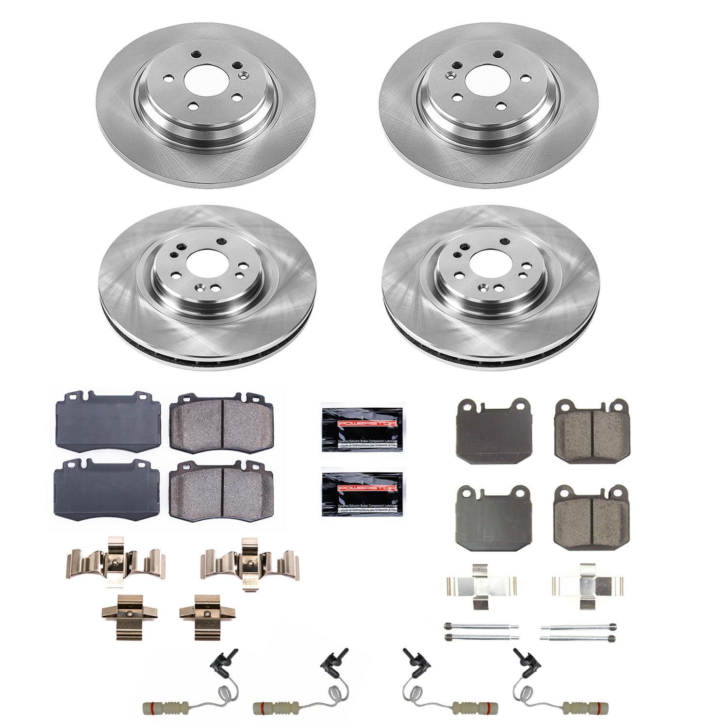 Power Stop 00-01 Mercedes-Benz ML430 Front & Rear Autospecialty Brake Kit (1x psbKOE5236, 1x psbKOE5261) thumbnail 4