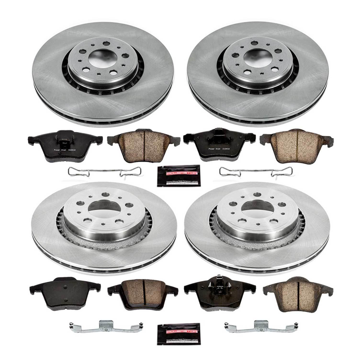 Power Stop 03-14 Volvo XC90 Front & Rear Autospecialty Brake Kit (1x psbKOE4552, 1x psbKOE3039) thumbnail 8