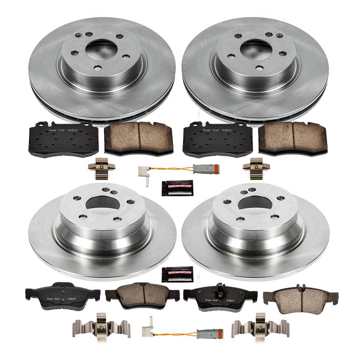 Power Stop 2006 Mercedes-Benz E350 Front and Rear Autospecialty Brake Kit thumbnail 6