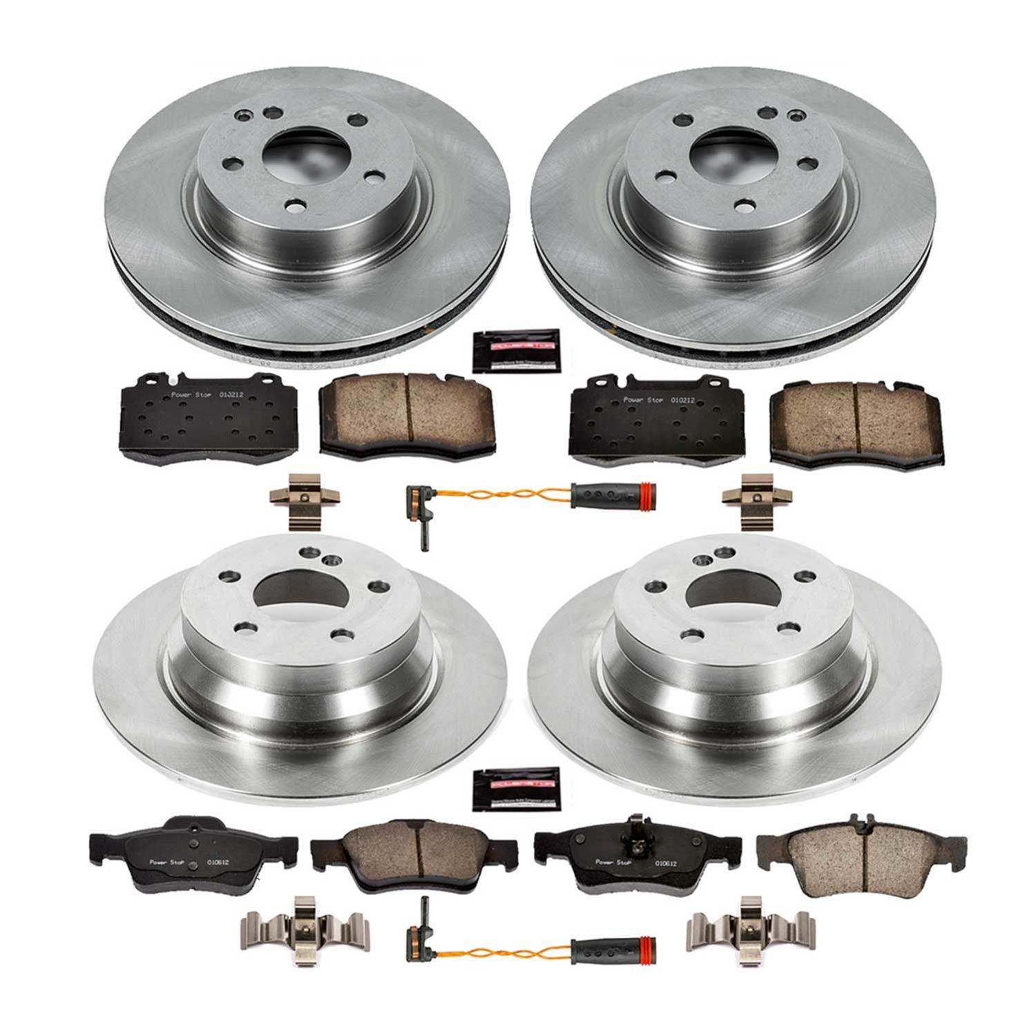 Power Stop 04-06 Mercedes-Benz E500 Front & Rear Autospecialty Brake Kit (1x psbKOE5320, 1x psbKOE5239) thumbnail 9