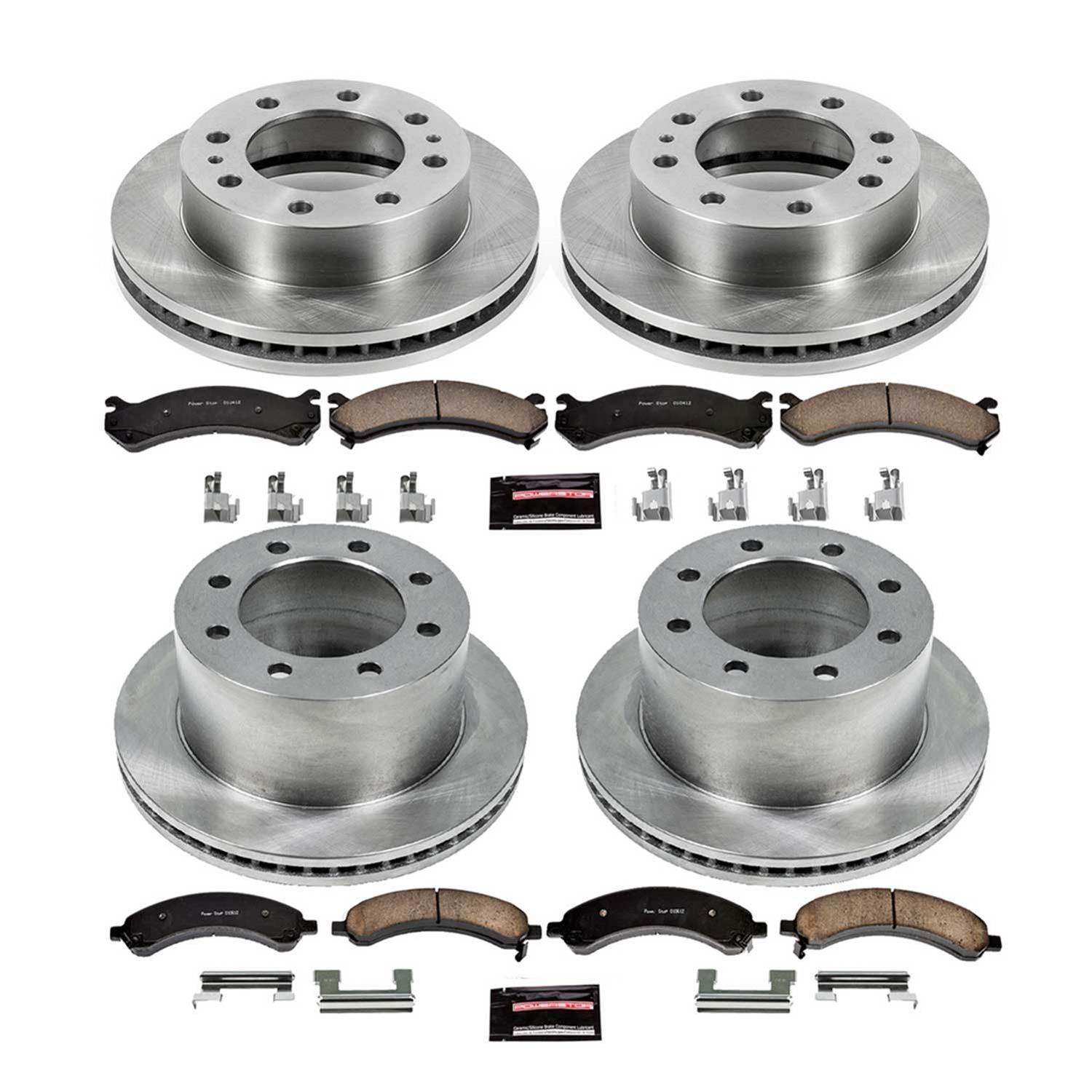 Power Stop 03-08 Chevrolet Express 3500 Front & Rear Autospecialty Brake Kit (1x psbKOE2071, 1x psbKOE5328) thumbnail 8