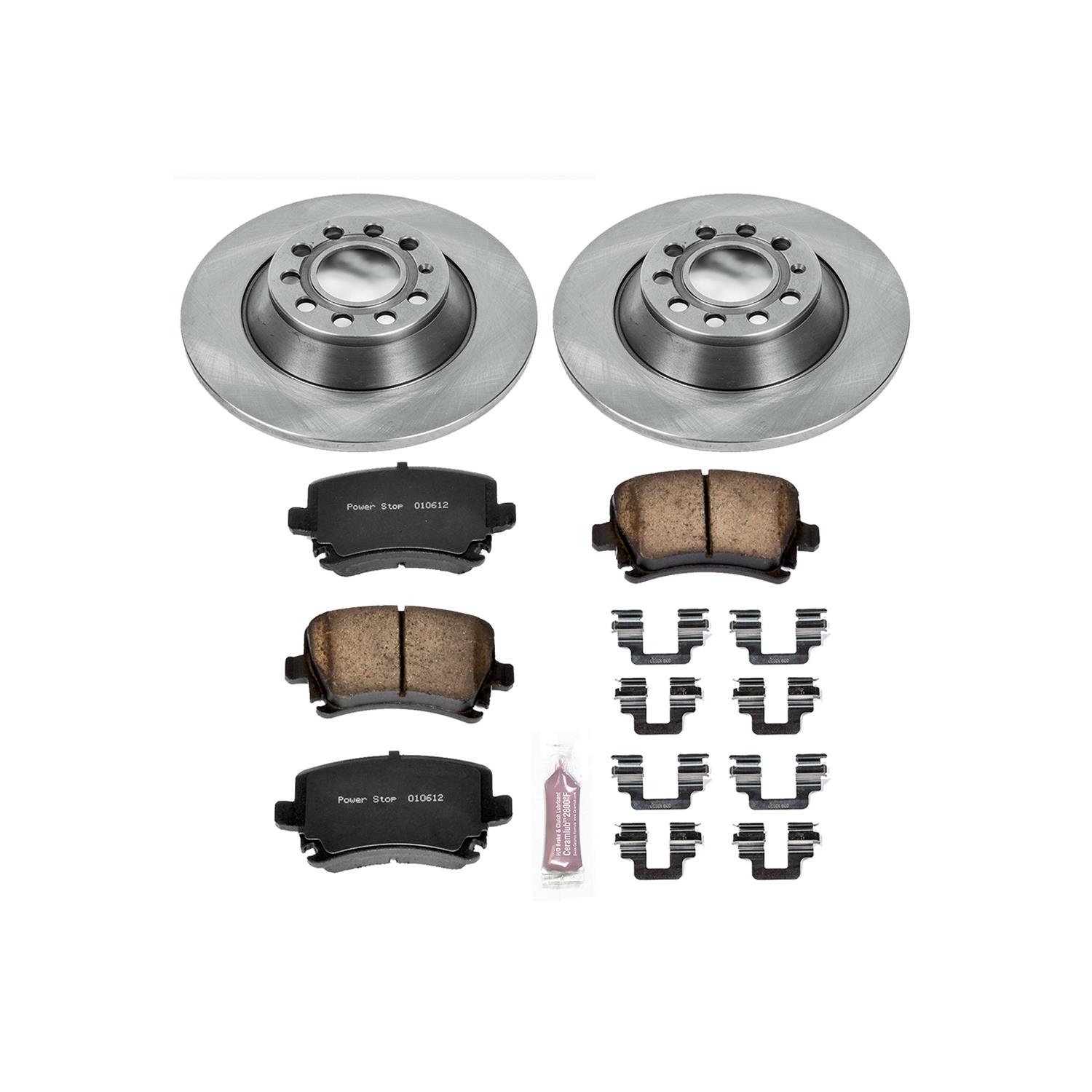 Power Stop 05-11 Audi A6 Front & Rear Autospecialty Brake Kit (1x psbKOE2993, 1x psbKOE4625) thumbnail 3