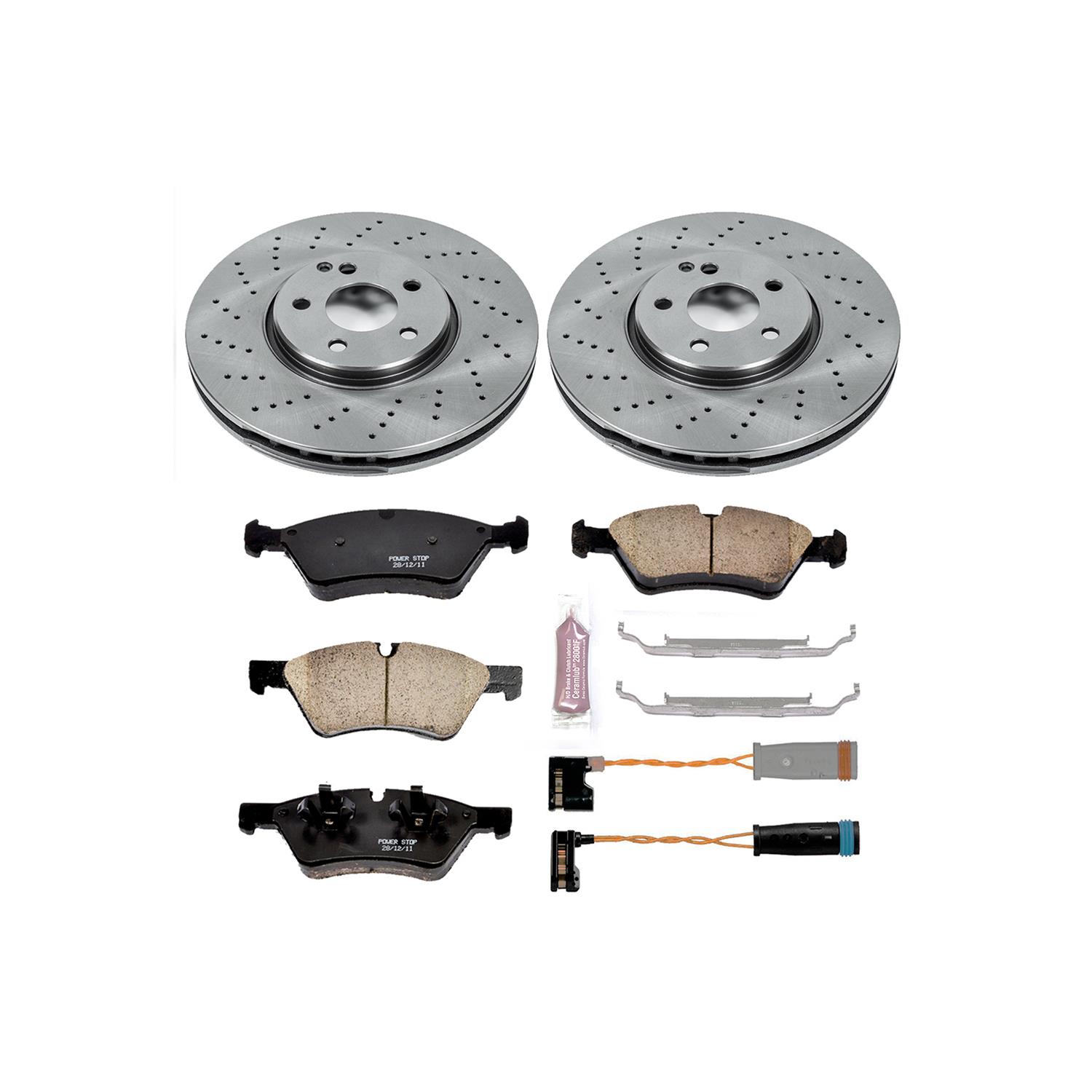 Power Stop 2006 Mercedes-Benz E500 Front & Rear Autospecialty Brake Kit (1x psbKOE5322, 1x psbKOE4644) thumbnail 4