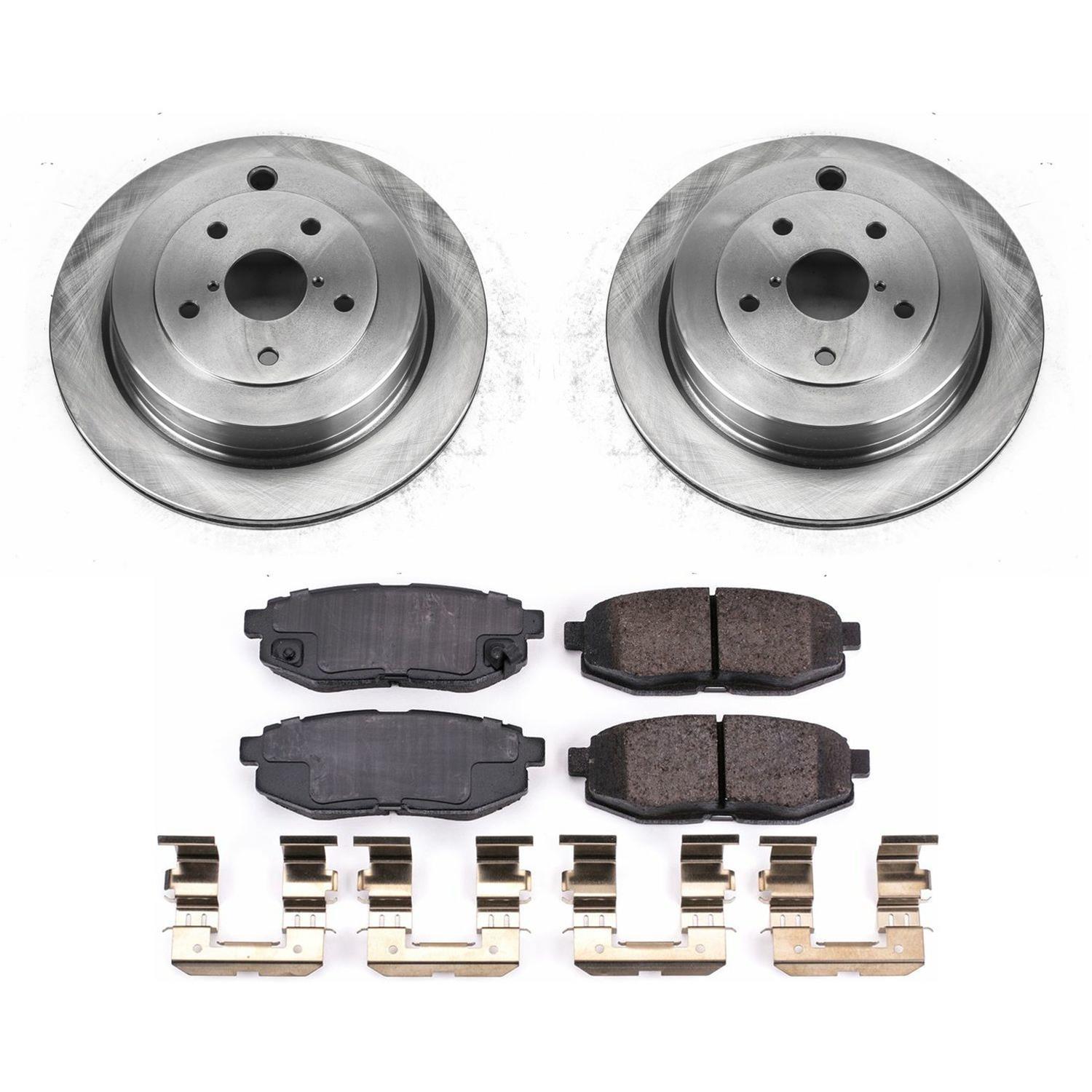 Power Stop 06-07 Subaru B9 Tribeca Front & Rear Autospecialty Brake Kit (1x psbKOE4645, 1x psbKOE4603) thumbnail 7