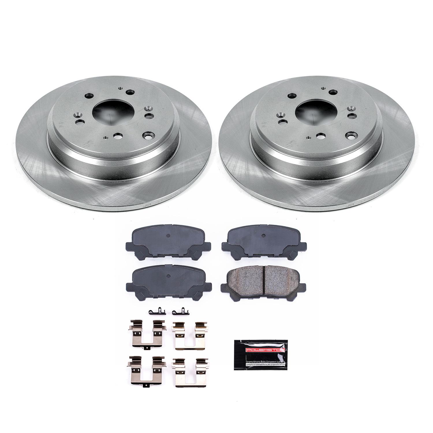 Power Stop 11-14 Honda Odyssey Front & Rear Autospecialty Brake Kit (1x psbKOE5857, 1x psbKOE4685) thumbnail 4