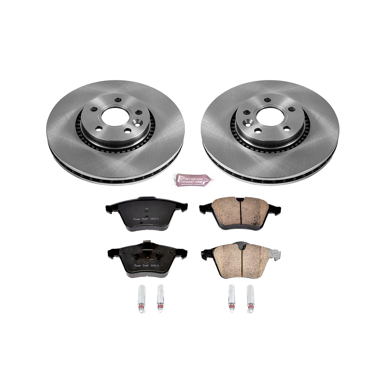 Power Stop 15-18 Volvo S60 Front & Rear Autospecialty Brake Kit (1x psbKOE4698, 1x psbKOE4702) thumbnail 5