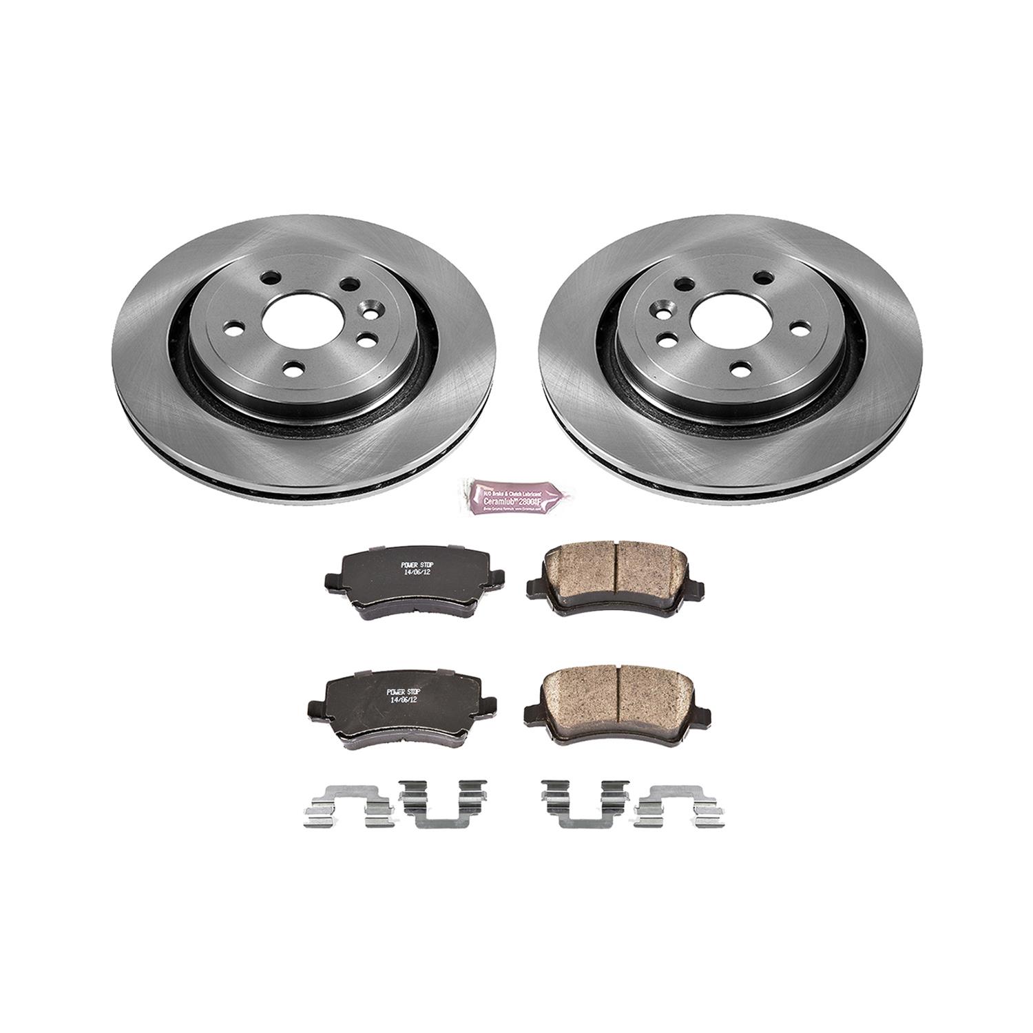 Power Stop 15-18 Volvo S60 Front & Rear Autospecialty Brake Kit (1x psbKOE4698, 1x psbKOE4702) thumbnail 4