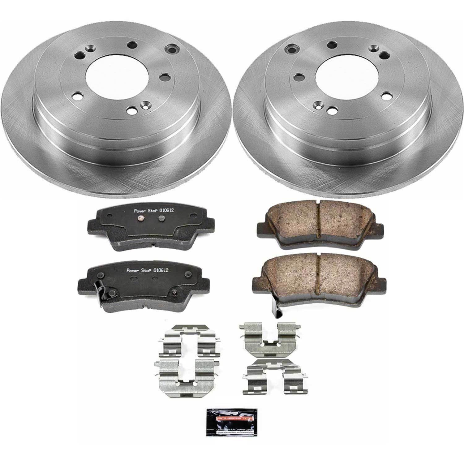 Power Stop 07-09 Kia Amanti Front & Rear Autospecialty Brake Kit (1x psbKOE4710, 1x psbKOE4646) thumbnail 9