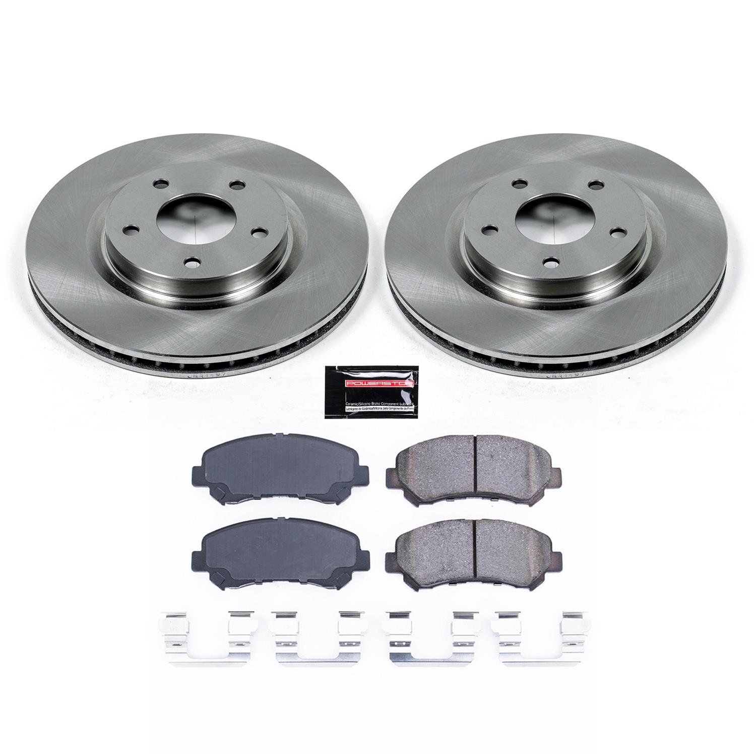 Power Stop 08-14 Nissan Rogue Front & Rear Autospecialty Brake Kit (1x psbKOE4724, 1x psbKOE7881) thumbnail 5