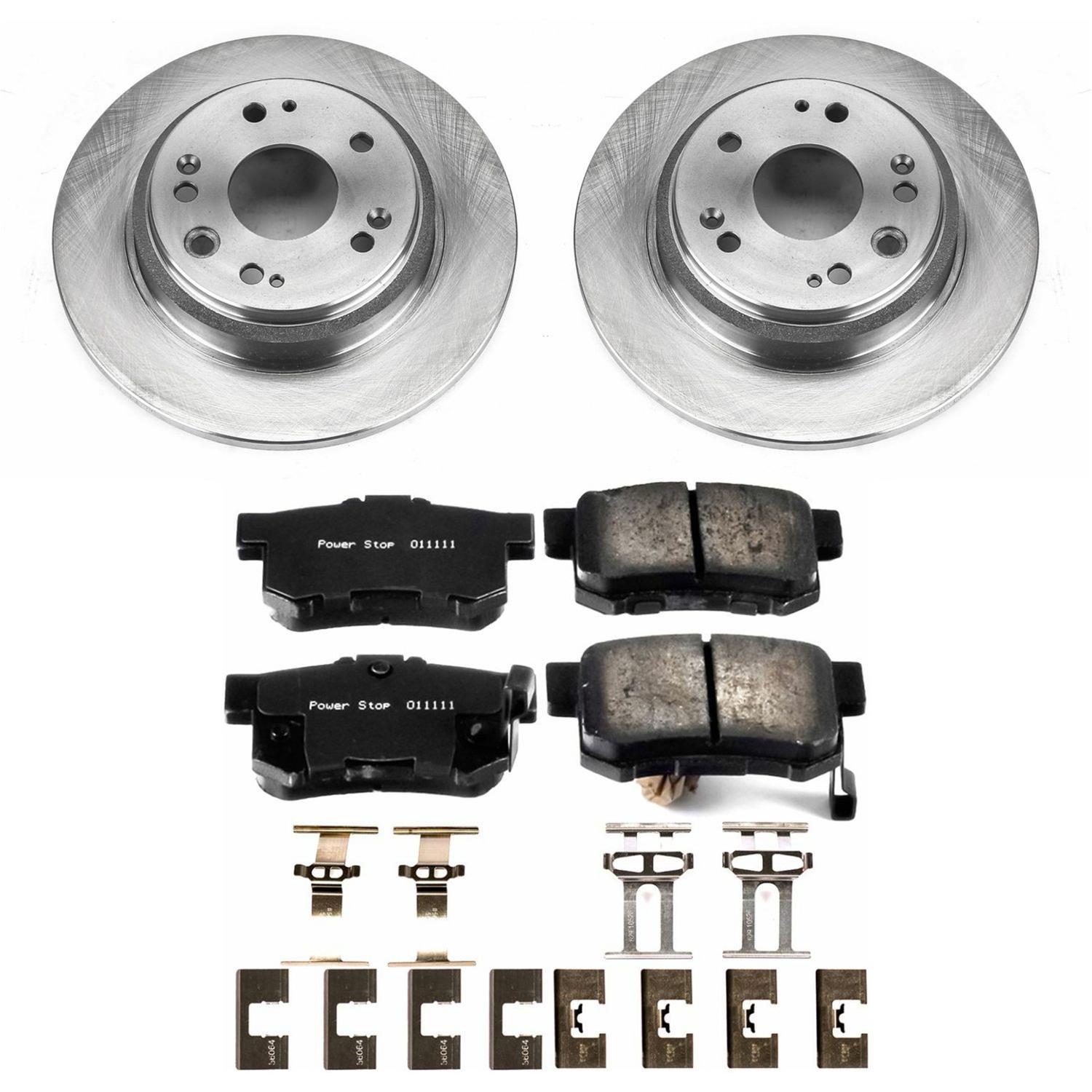 Power Stop 02-04 Acura RL Front & Rear Autospecialty Brake Kit (1x psbKOE2309, 1x psbKOE4989) thumbnail 7