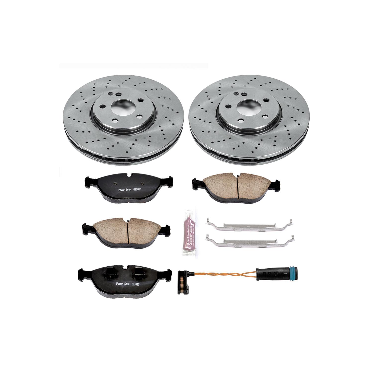 Power Stop 03-06 Mercedes-Benz S430 Front & Rear Autospecialty Brake Kit (1x psbKOE6567, 1x psbKOE5120) thumbnail 5