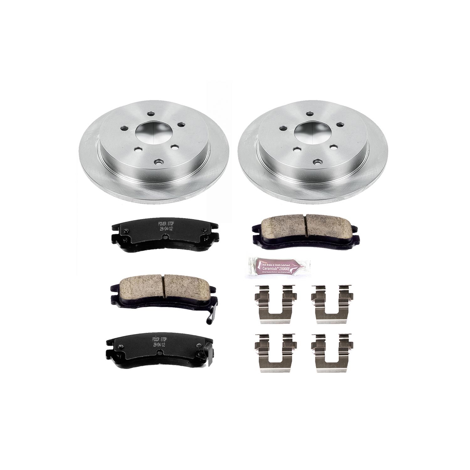 Power Stop 02-07 Buick Rendezvous Front & Rear Autospecialty Brake Kit (1x psbKOE5233, 1x psbKOE5135) thumbnail 5
