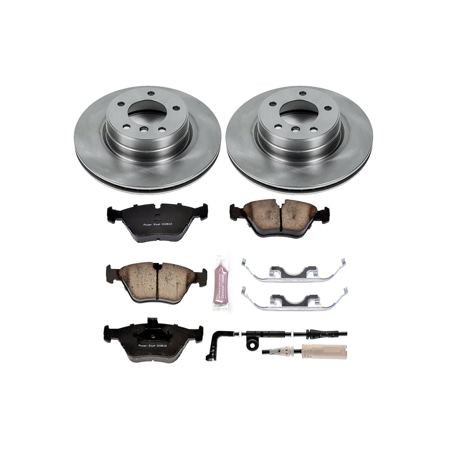 Power Stop 04-05 BMW 525i Front & Rear Autospecialty Brake Kit (1x psbKOE5361, 1x psbKOE5156) thumbnail 5
