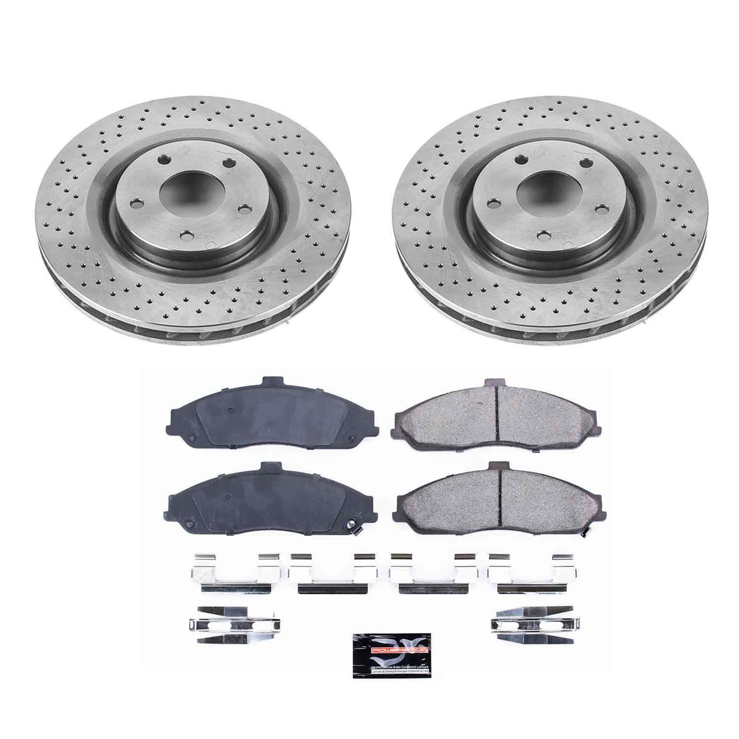  peak プレートセット PowerStop KOE4400 PowerStop Z17 Evolution Plus Stock Replacement