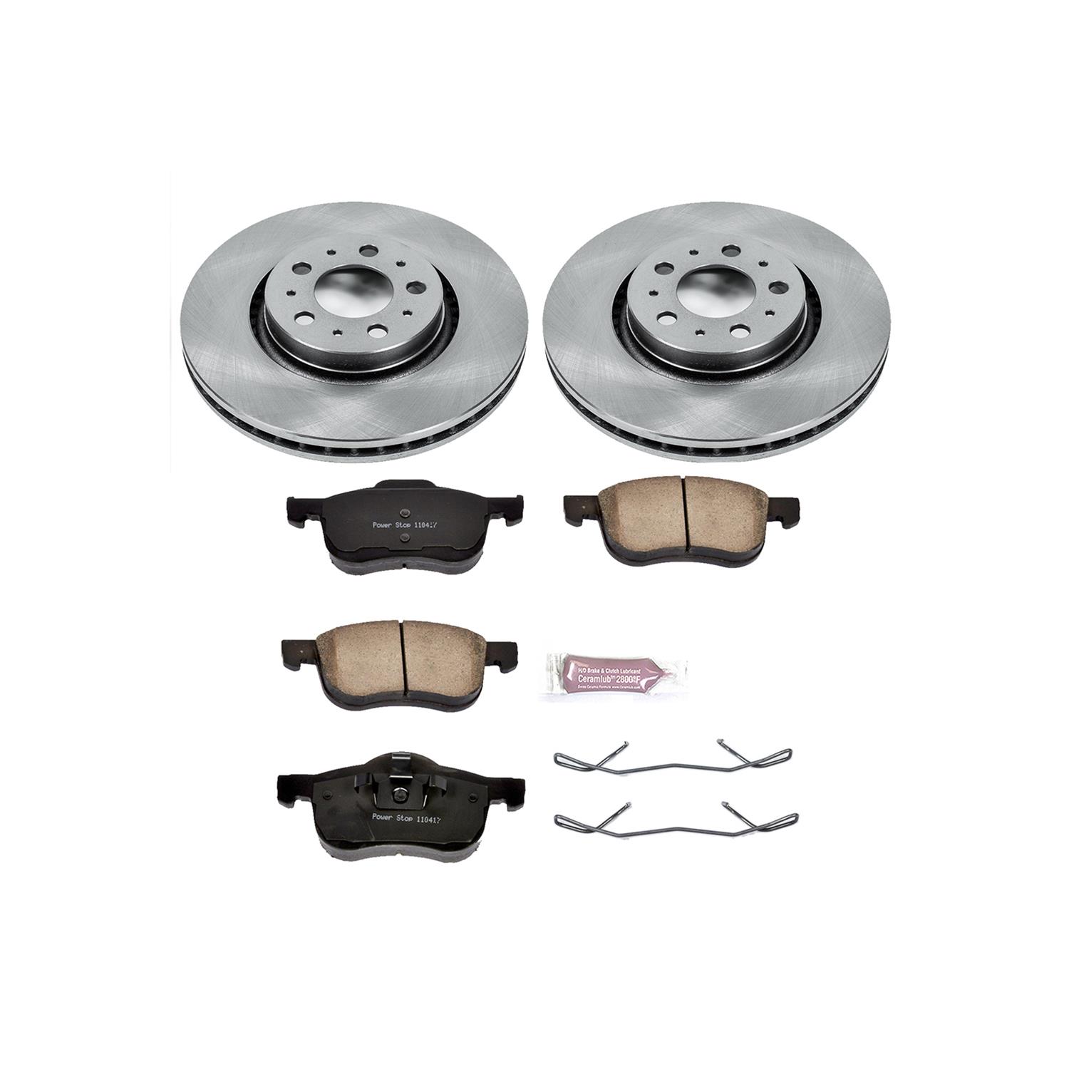 Power Stop 01-09 Volvo S60 Front & Rear Autospecialty Brake Kit (1x psbKOE5193, 1x psbKOE5196) thumbnail 4