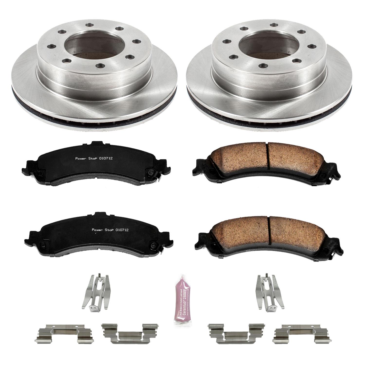 Power Stop 2005 Chevrolet Silverado 1500 HD Front & Rear Autospecialty Brake Kit (1x psbKOE2020, 1x psbKOE5225) thumbnail 9