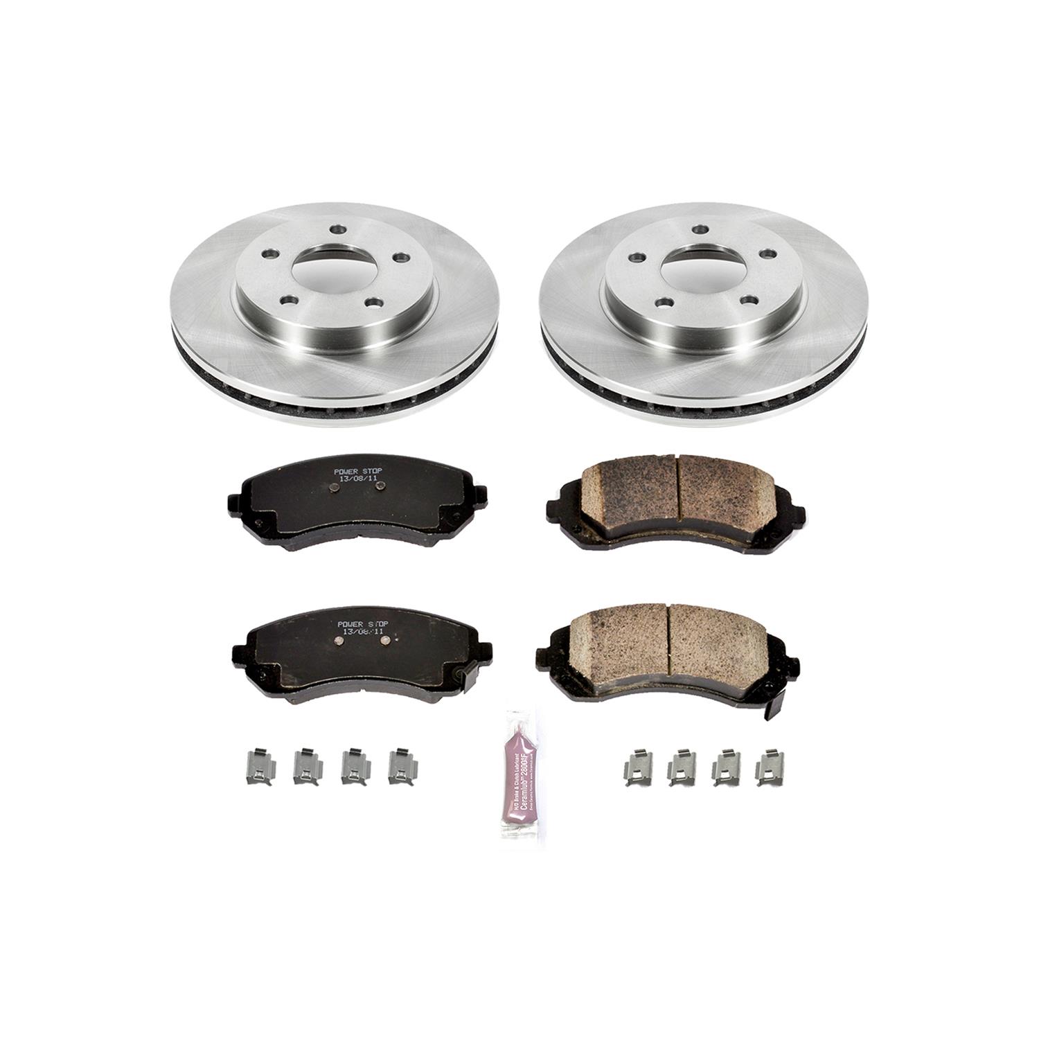 Power Stop 02-07 Buick Rendezvous Front & Rear Autospecialty Brake Kit (1x psbKOE5233, 1x psbKOE5135) thumbnail 4