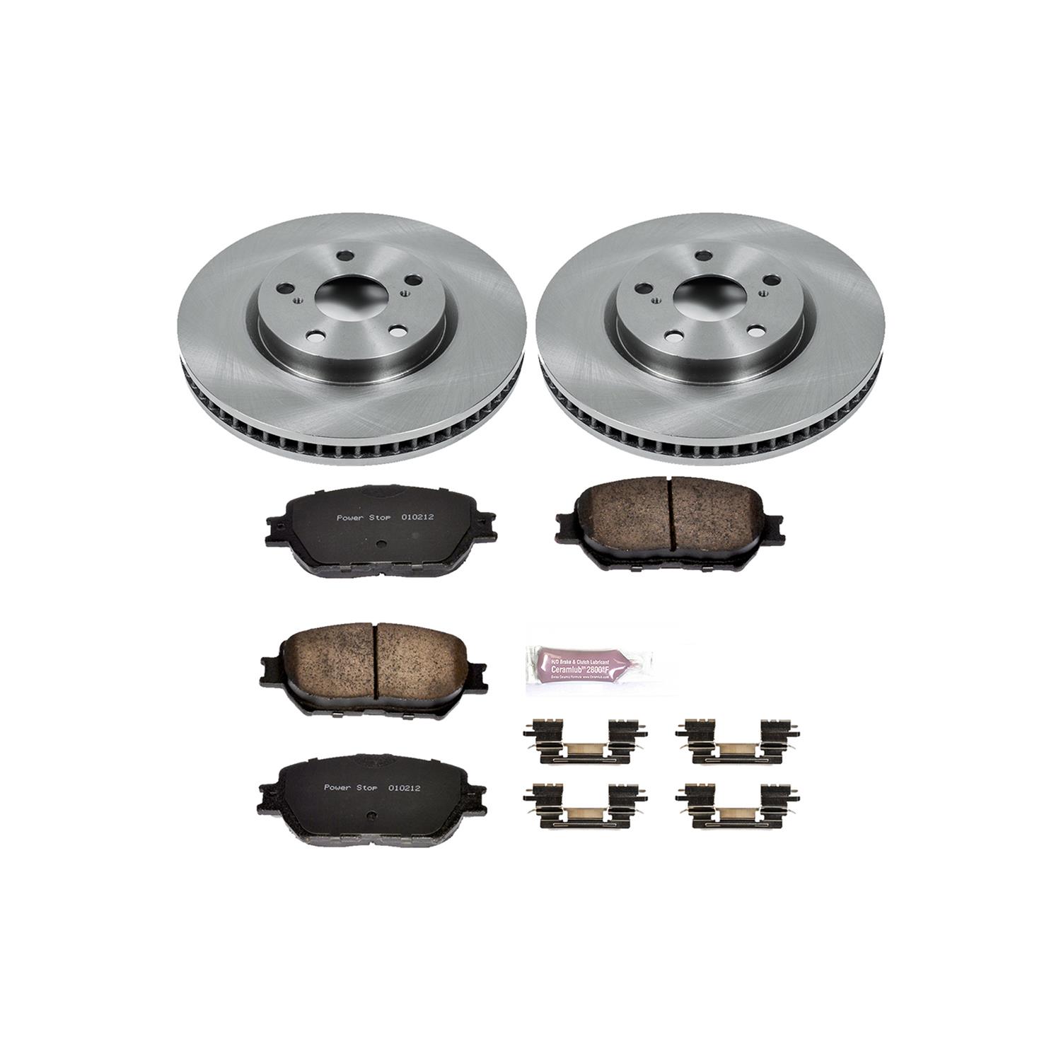 Power Stop 09-13 Lexus IS250 Front & Rear Autospecialty Brake Kit (1x psbKOE195, 1x psbKOE5272) thumbnail 4
