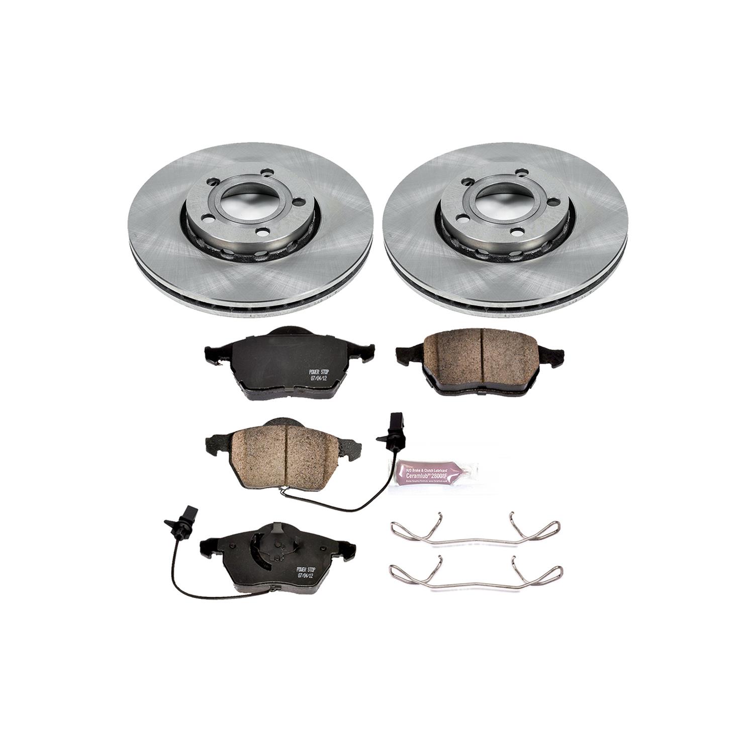 Power Stop 98-01 Audi A6 Front & Rear Autospecialty Brake Kit (1x psbKOE515, 1x psbKOE528) thumbnail 4