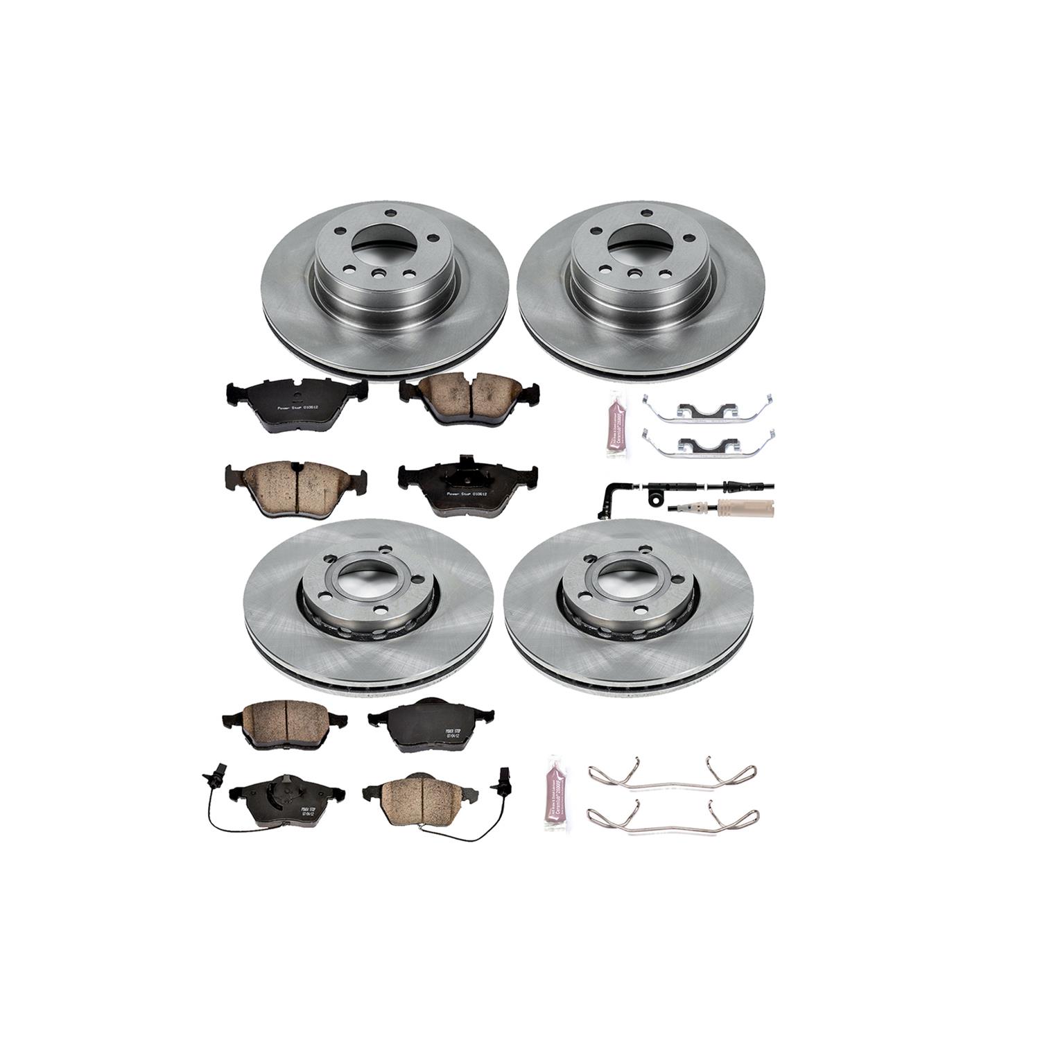 Power Stop 98-01 Audi A6 Front & Rear Autospecialty Brake Kit (1x psbKOE515, 1x psbKOE528) thumbnail 3