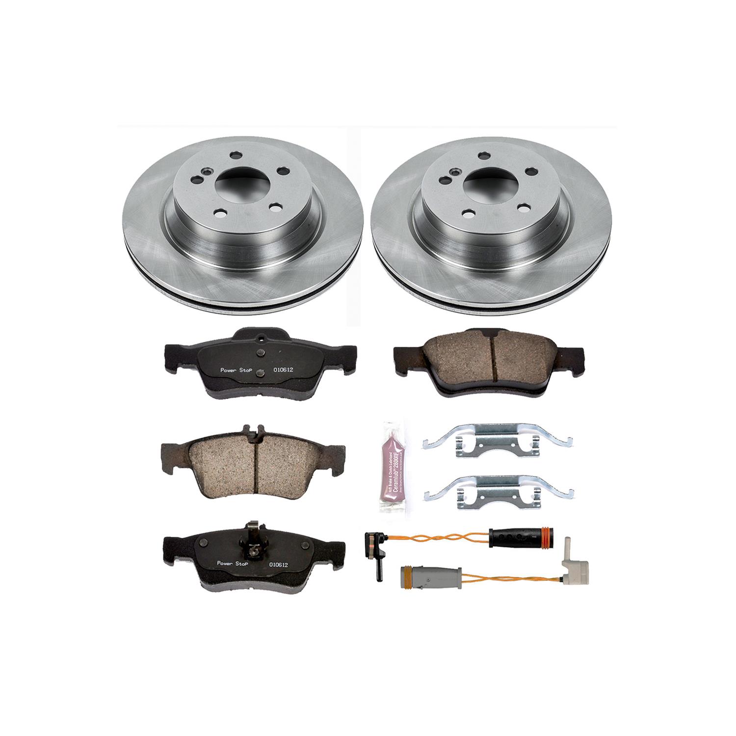 Power Stop 2006 Mercedes-Benz E350 Front & Rear Autospecialty Brake Kit (1x psbKOE5168, 1x psbKOE5323) thumbnail 5