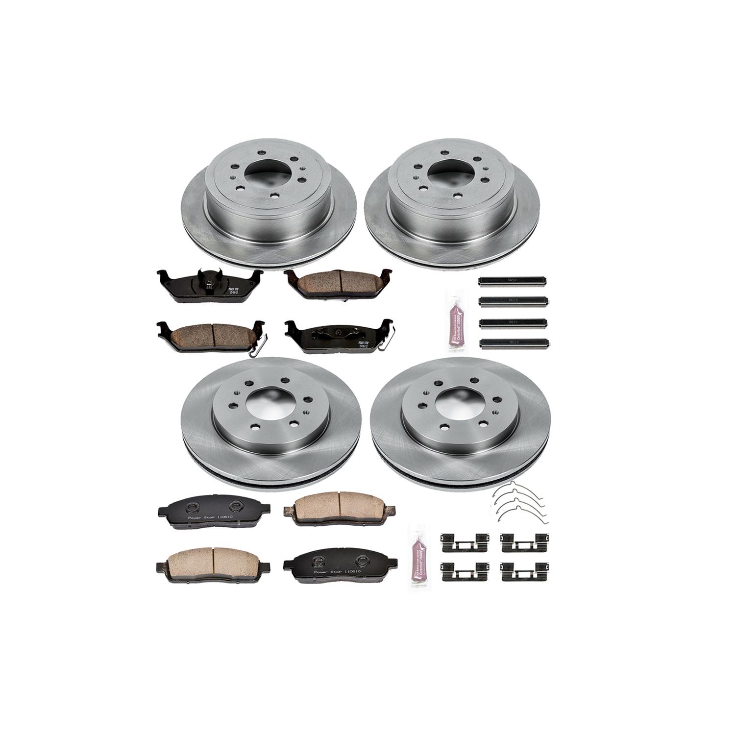 Power Stop 2009 Ford F-150 Front & Rear Autospecialty Brake Kit (1x psbKOE1950, 1x psbKOE5336) thumbnail 5